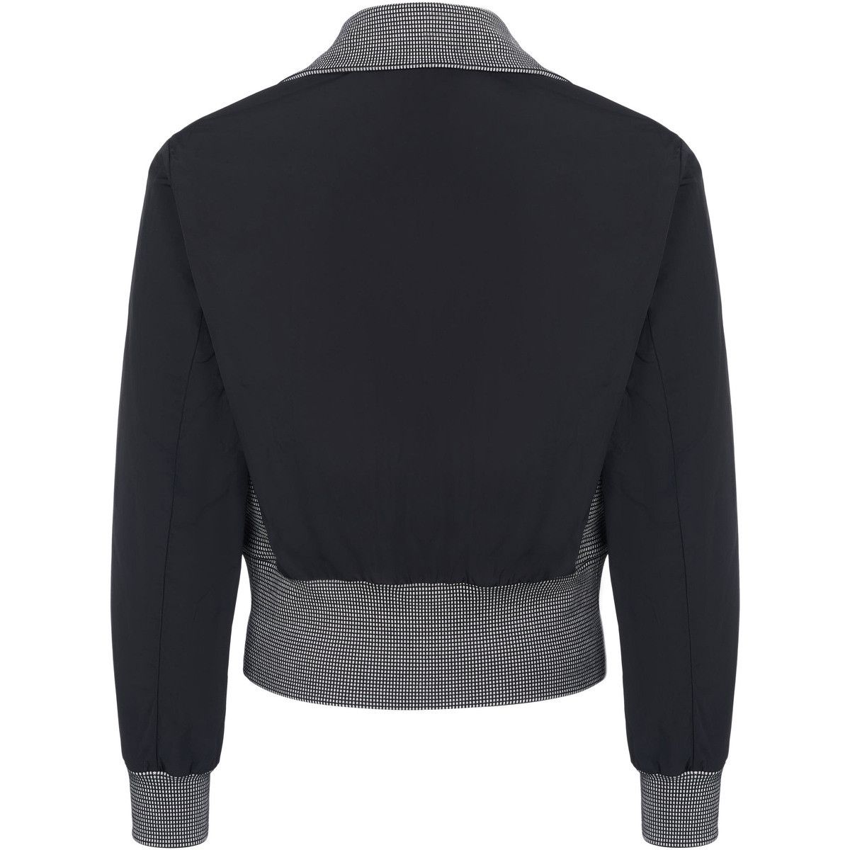 Dolce & Gabbana o1y0125 Turtleneck Bomber Jacket in Black/White Size US S / EU 44-46 / 1 - 2 Thumbnail