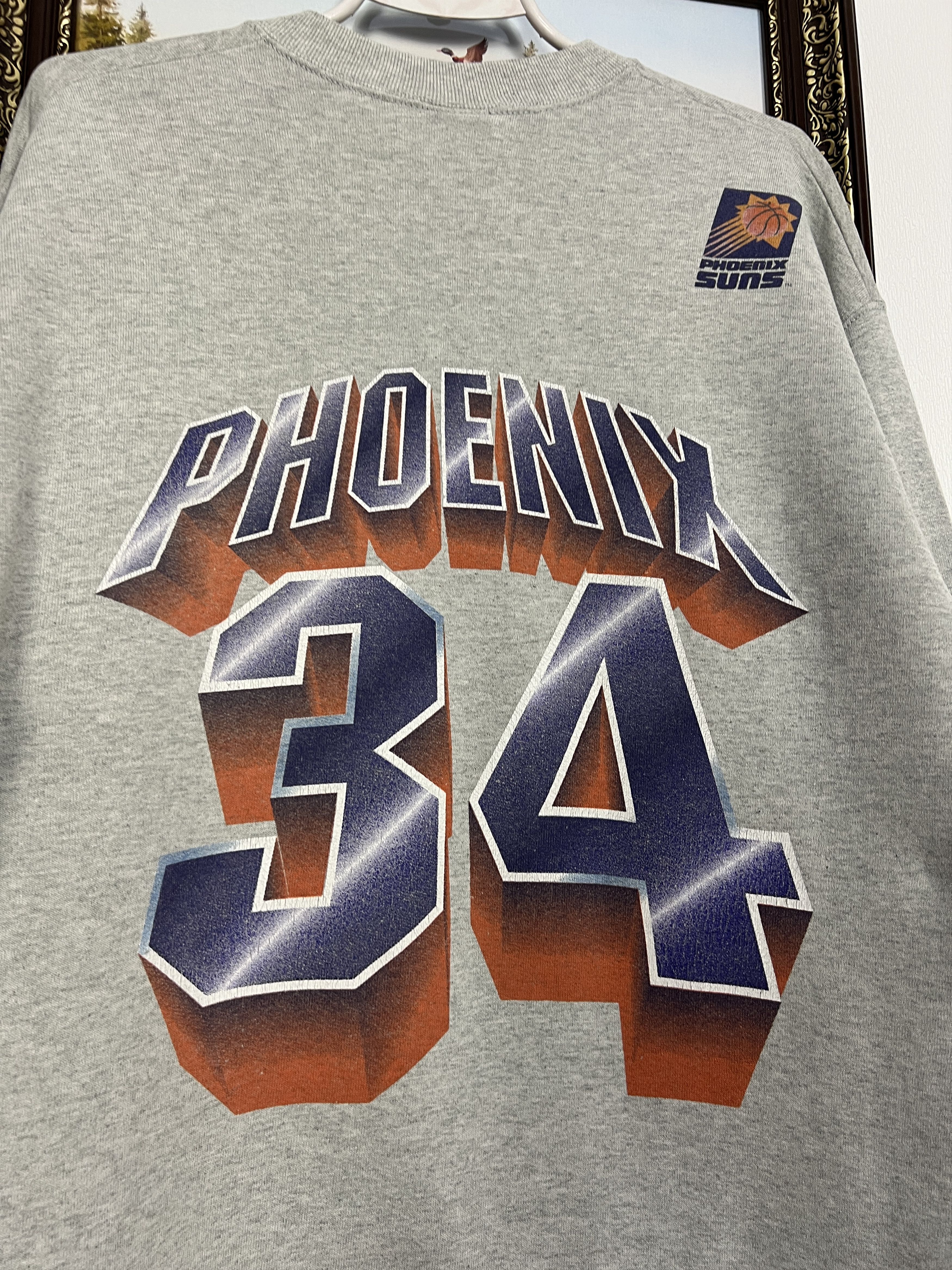 Vintage Phoenix Suns Barkley Sweatshirt NBA Crewneck Over Print Size US L / EU 52-54 / 3 - 10 Thumbnail