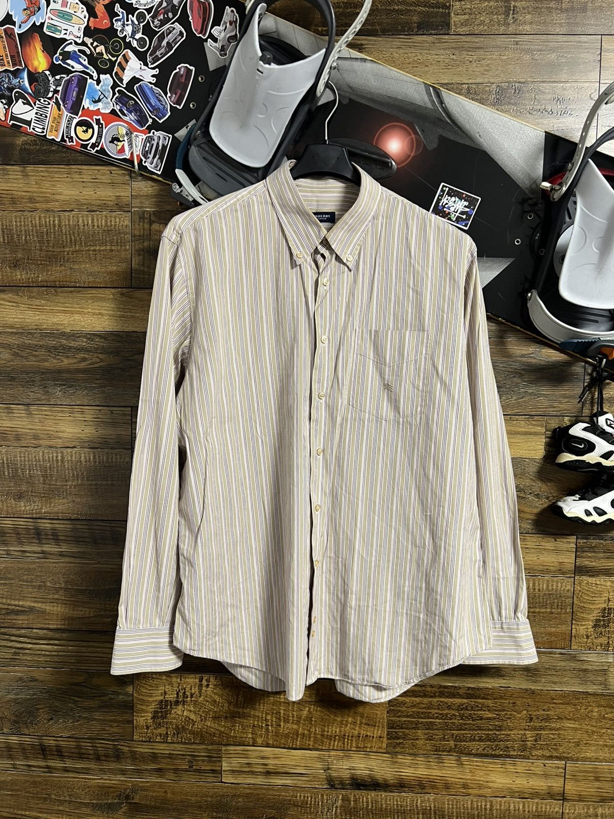 Burberry Men’s Shirt Burberry London Size US L / EU 52-54 / 3 - 1 Thumbnail