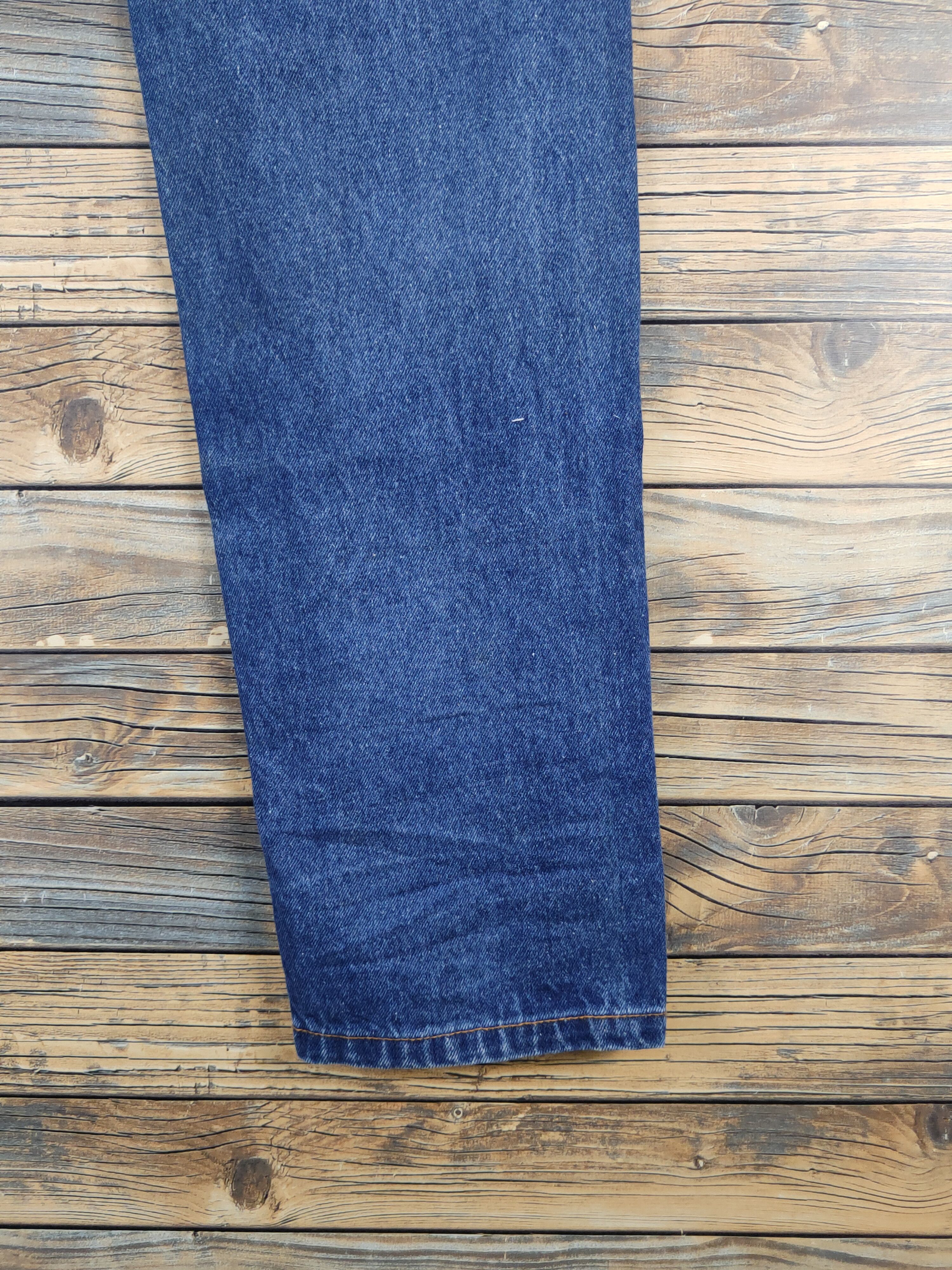 Japanese Brand Japan skull Blue Distressed Ripped denim Jeans #W1306 Size 33" - 15 Thumbnail