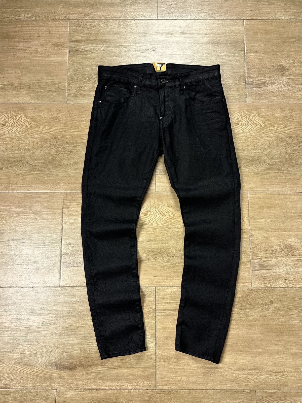 NEW🏷️ G-Star Raw Revend Super Slim Waxed Denim Jeans