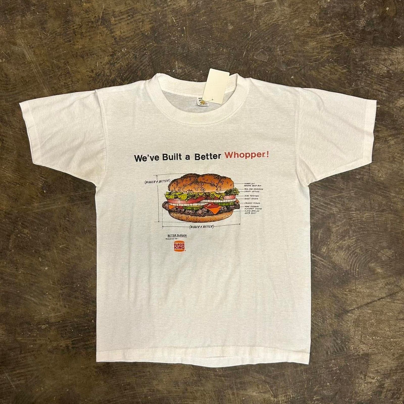 Other VTG Burger King "We've built a better Whopper" tee Size US M / EU 48-50 / 2 - 1 Thumbnail