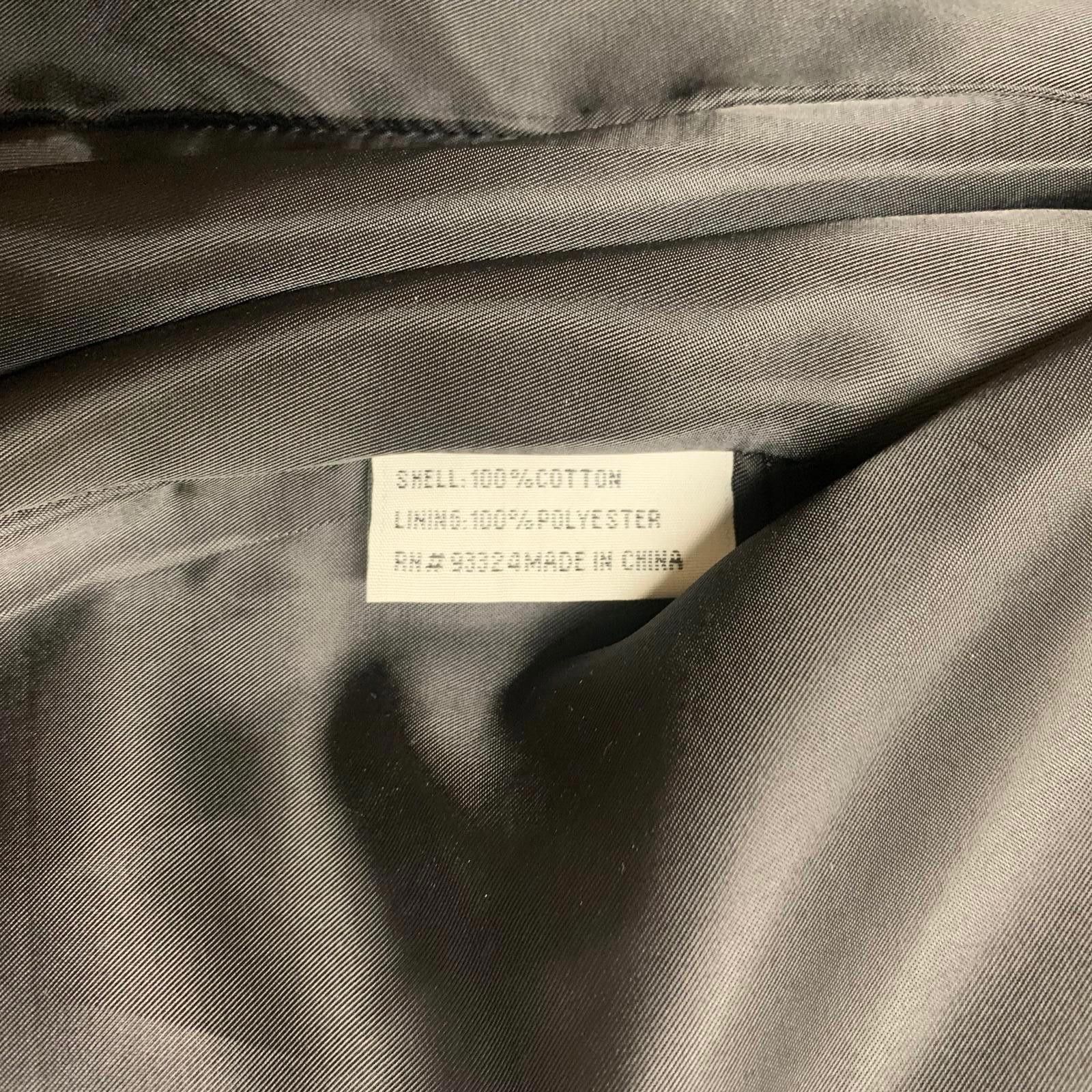 Other Linea Uomo Men's 48L Black Corduroy Blazer Size 48L - 10 Thumbnail