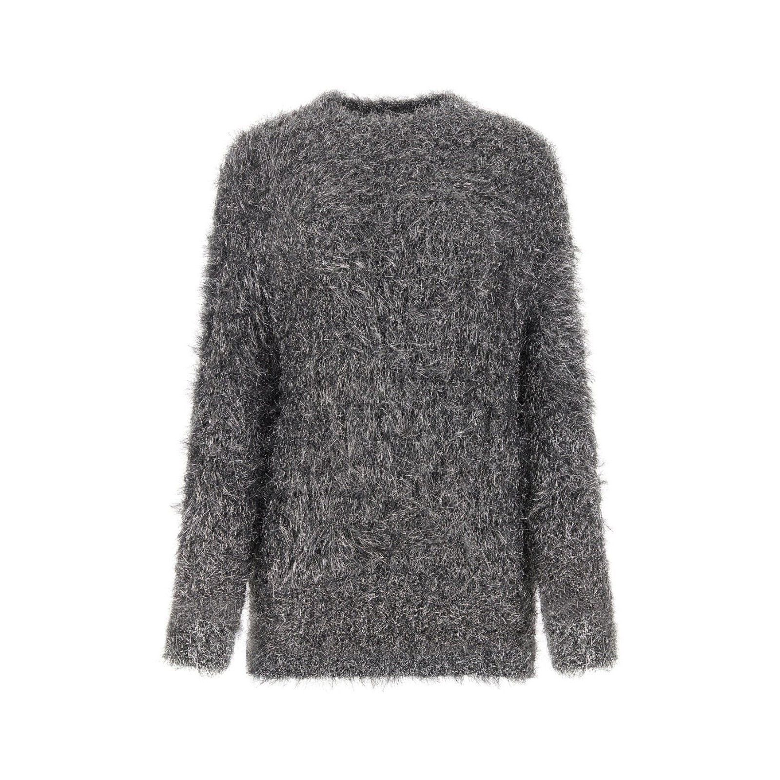 ISABEL MARANT Wayne Silver Nylon Blend Sweater New And Authe