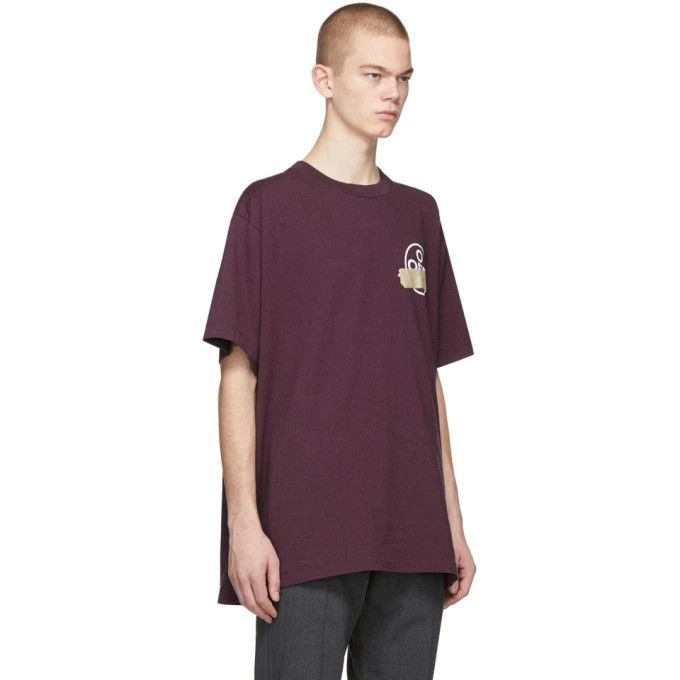 Off-White Purple Tape Arrows Logo Oversized T-Shirt Size US S / EU 44-46 / 1 - 4 Thumbnail