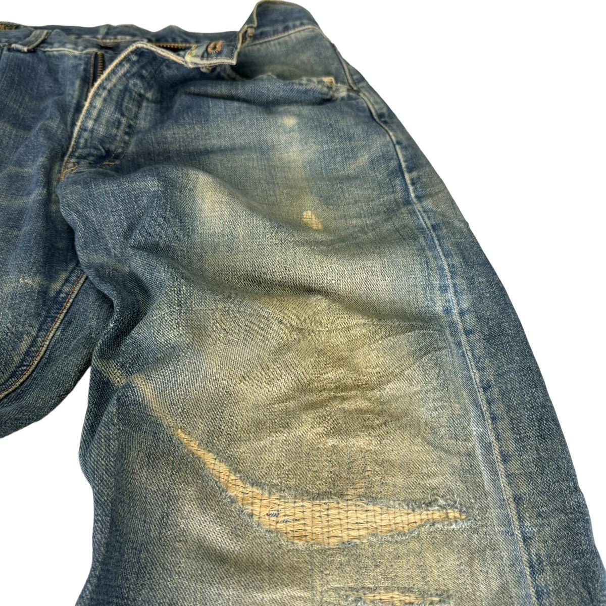 Lee ☀️VTG LEE SANFORIZED SELVEDGE DENIM JEANS PANTS Size US 30 / EU 46 - 8 Thumbnail