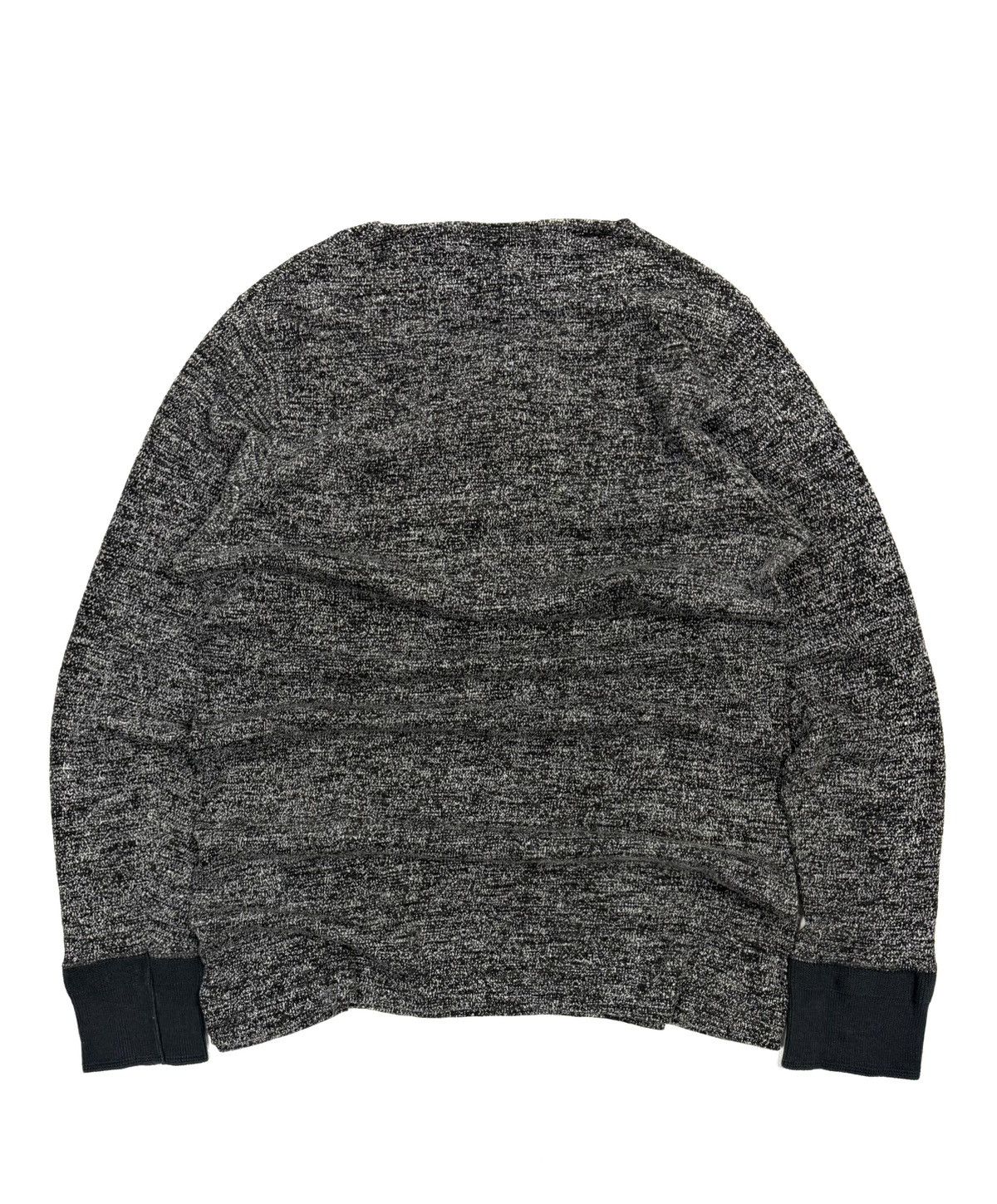 Merz B. Schwanen Merz b Schwanen Henley Long Sleeve Wool Blend Women Vintage Size S / US 4 / IT 40 - 4 Thumbnail