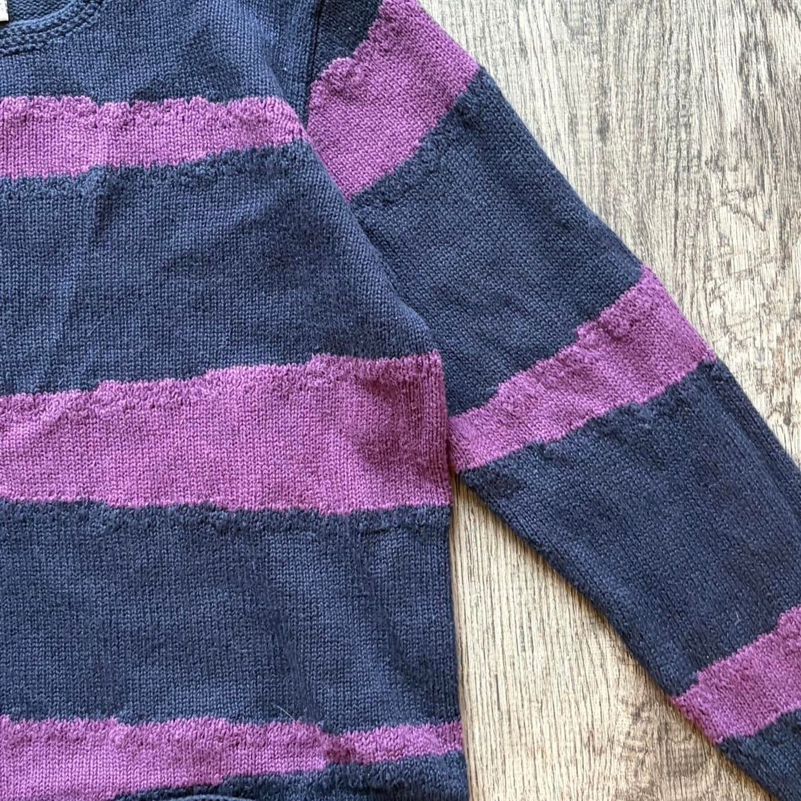 Other Vintage navy purple striped Size XS / US 0-2 / IT 36-38 - 5 Thumbnail