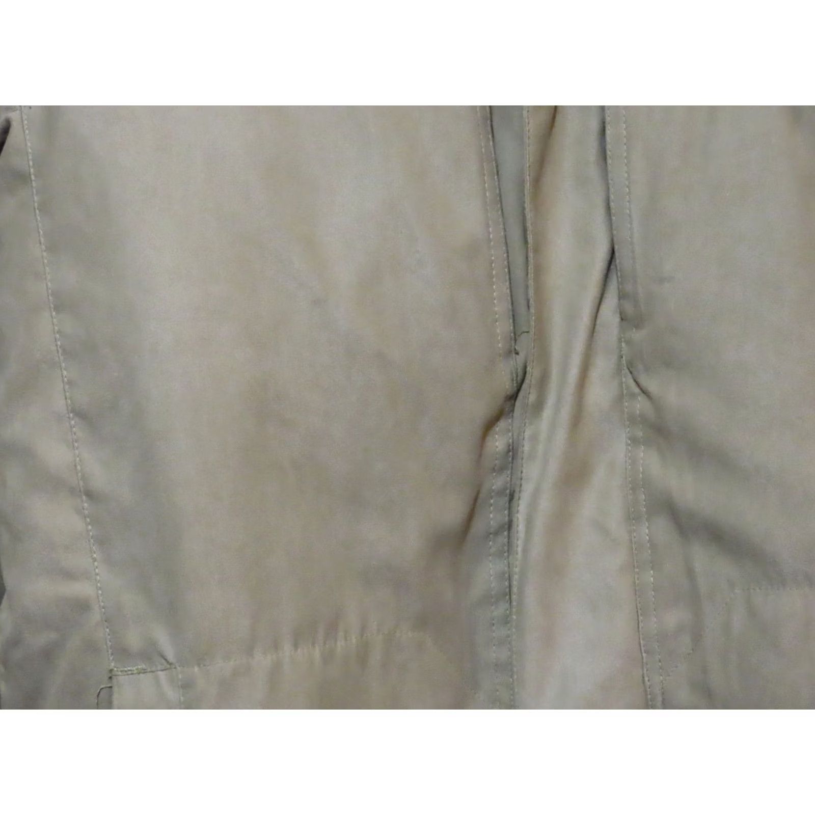 Vintage Columbia Coat Mens M Beige Polyester Microfiber Lined Winter Bomber Jacket Logo Accents Casual Travel Classic Outdoor Size US M / EU 48-50 / 2 - 3 Thumbnail