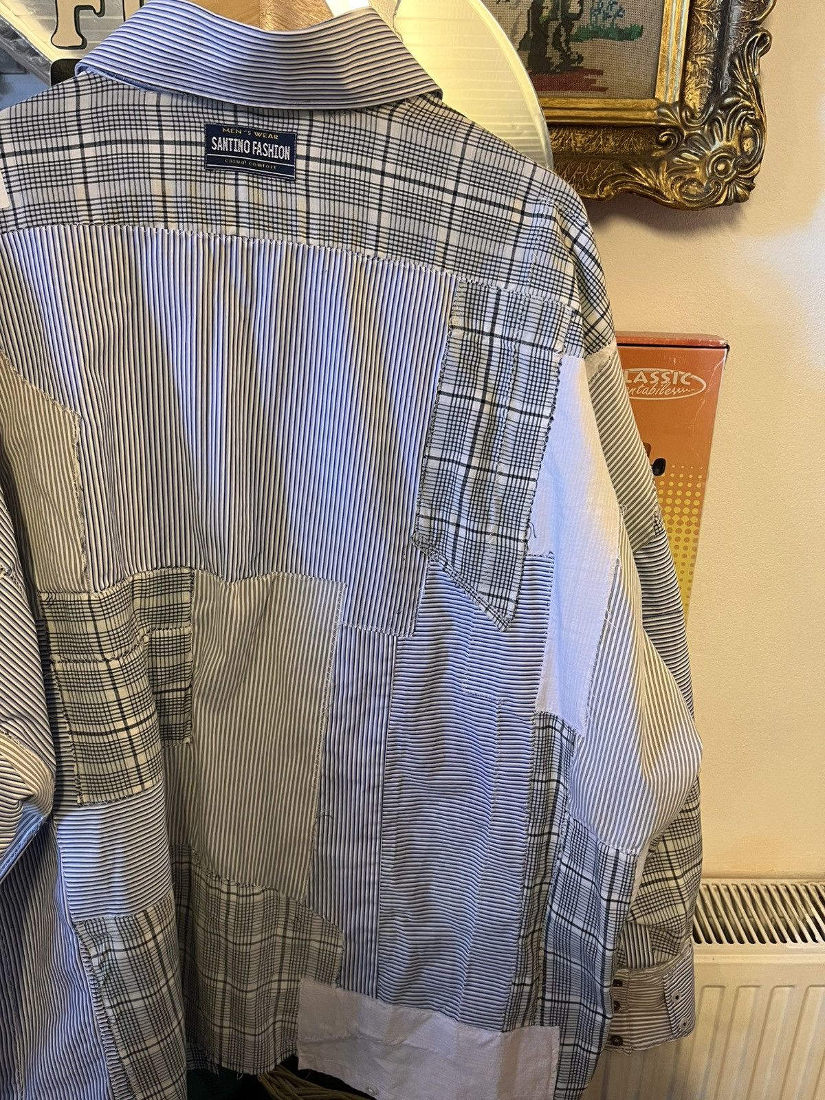 Handmade handmade upcycled shirt Size M / US 6-8 / IT 42-44 - 5 Thumbnail