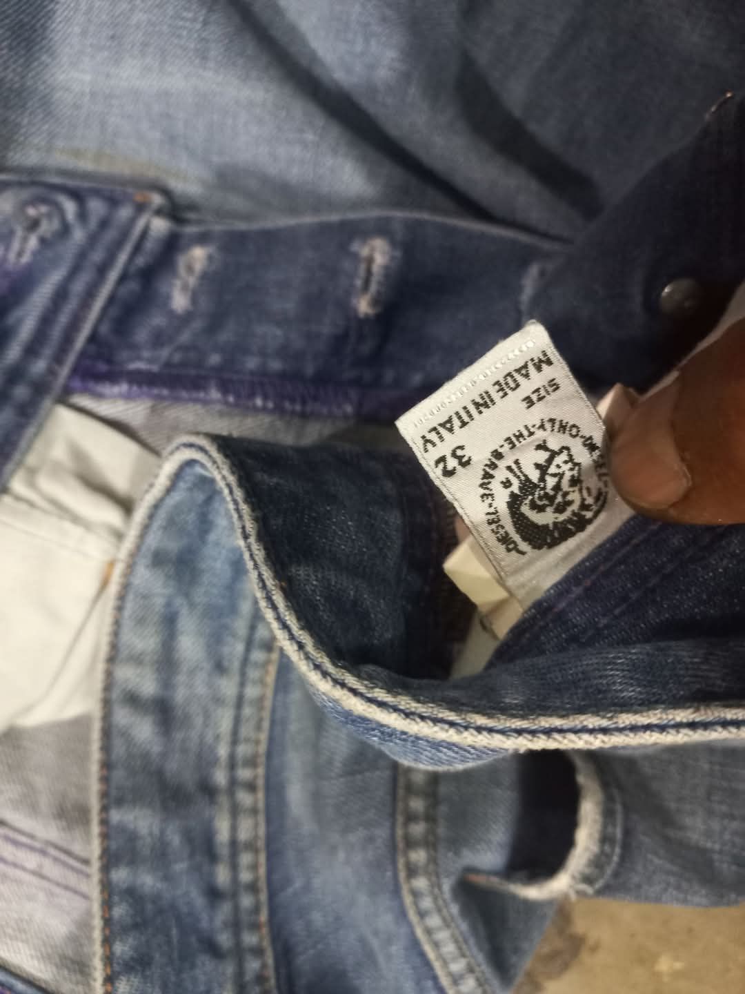 Beauty Beast × Hysteric Glamour × Japanese Brand 🎸Flare🎸japanese ripped punk jeans bootcut Size US 32 / EU 48 - 3 Thumbnail