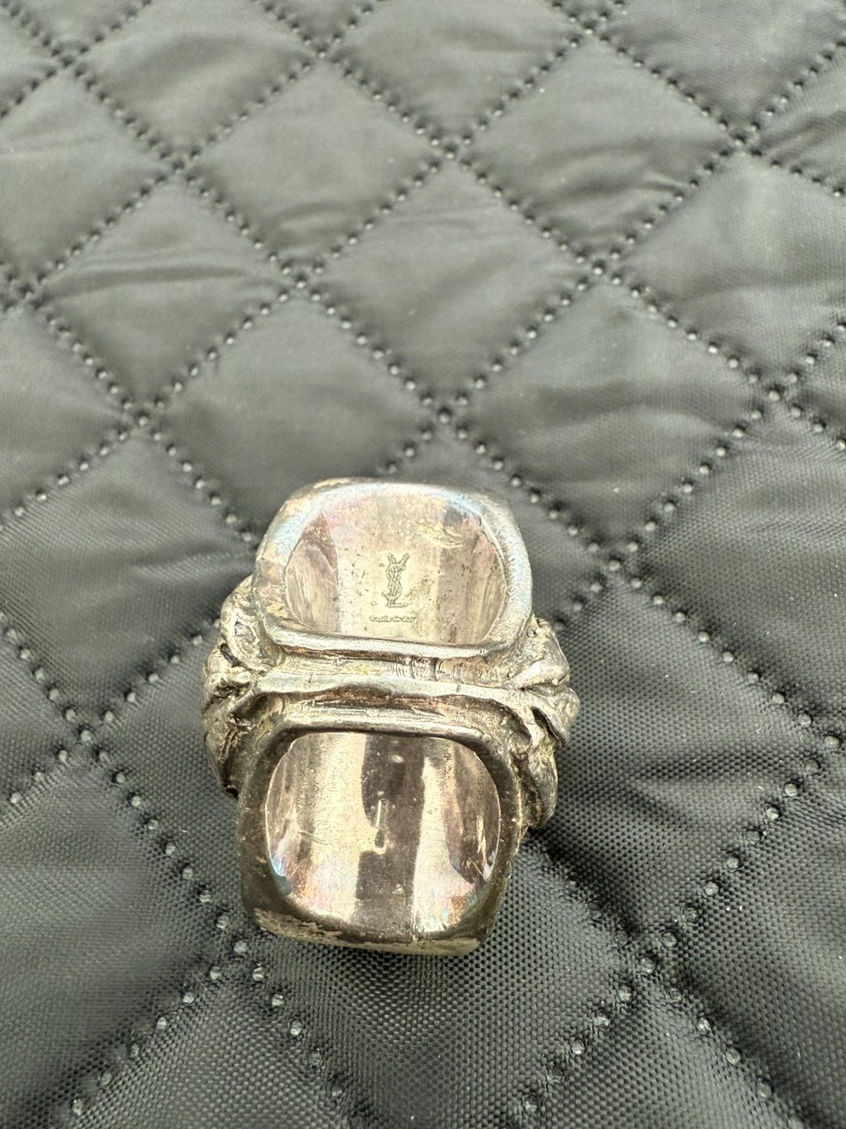 Yves Saint Laurent YSL FW02 Tom Ford Runway silver ring Size ONE SIZE - 6 Thumbnail