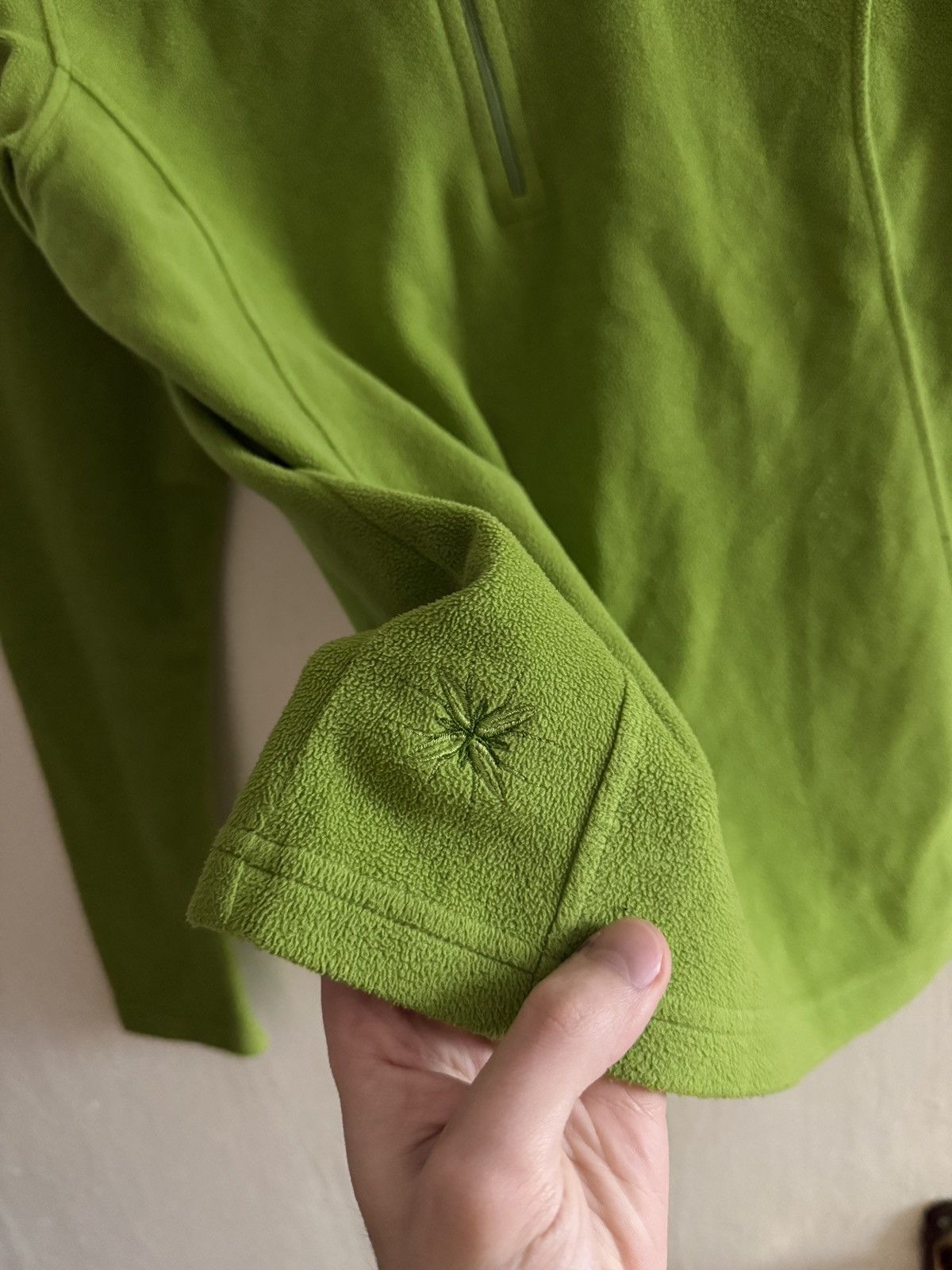 Mammut Vintage Mammut Green Fleece Pullover 1/2 Zip Jacket Women’s Size M / US 6-8 / IT 42-44 - 6 Thumbnail