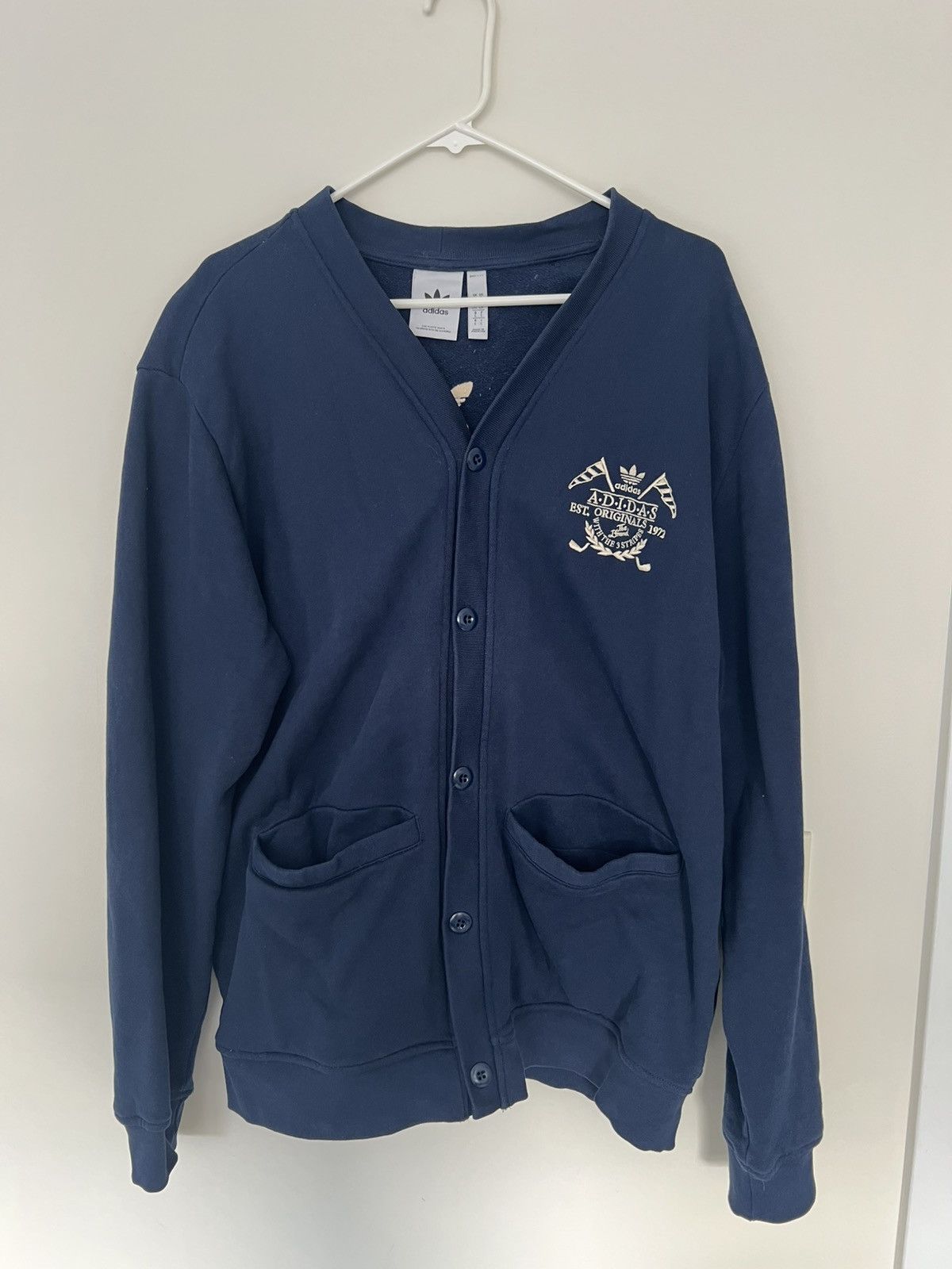 Adidas Adidas Golf Cardigan Size US L / EU 52-54 / 3 - 1 Thumbnail