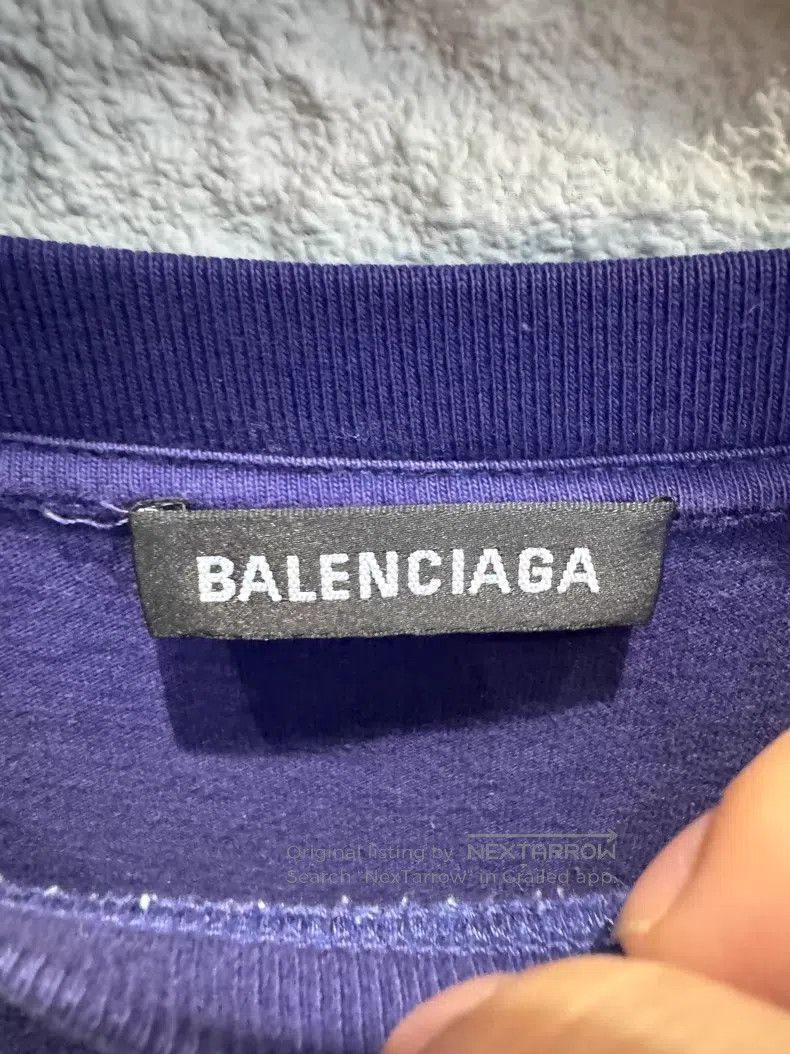 Balenciaga Balenciaga Blue Coca-Cola Logo Short Sleeve T-Shirt Size US S / EU 44-46 / 1 - 2 Thumbnail