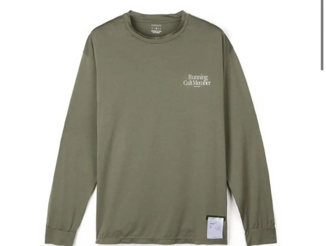 Satisfy SATISFY RUNNING AURALITE LONG SLEEVE Size US XL / EU 56 / 4 - 1 Thumbnail