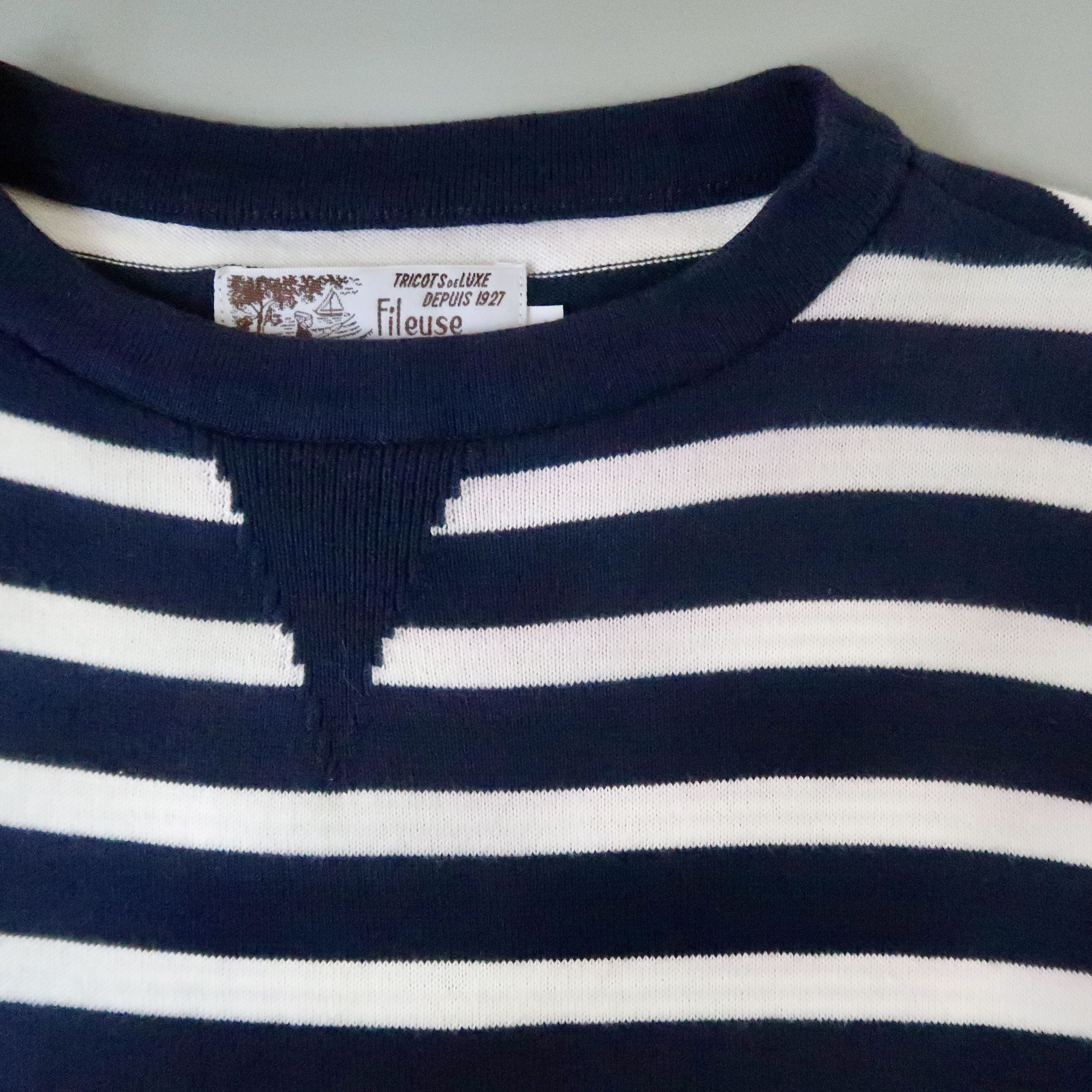 Other Fileuse D'Arvor cotton knit crewneck sweater, S Size US S / EU 44-46 / 1 - 4 Thumbnail