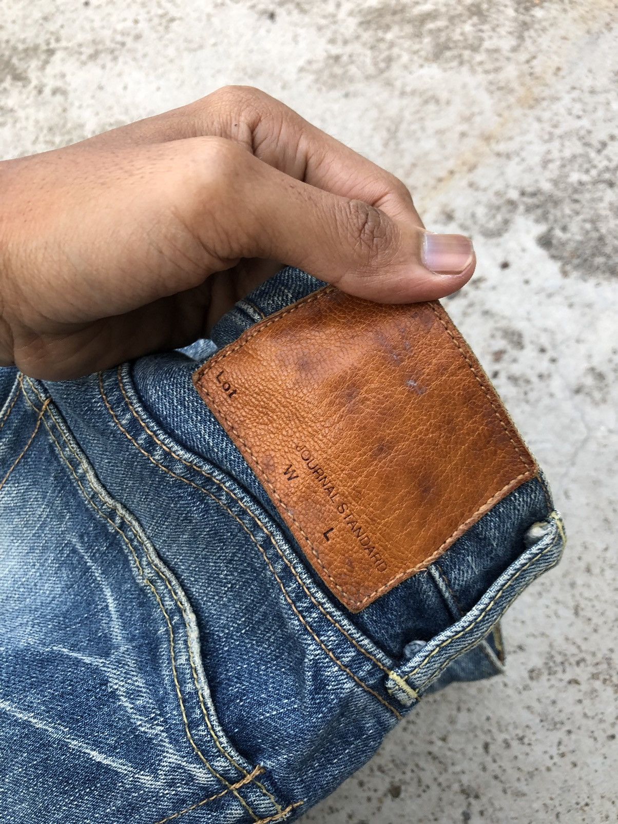 Japanese Brand × Journal Standard SELVEDGE WASHED BLUE DENIM Size US 28 / EU 44 - 5 Thumbnail
