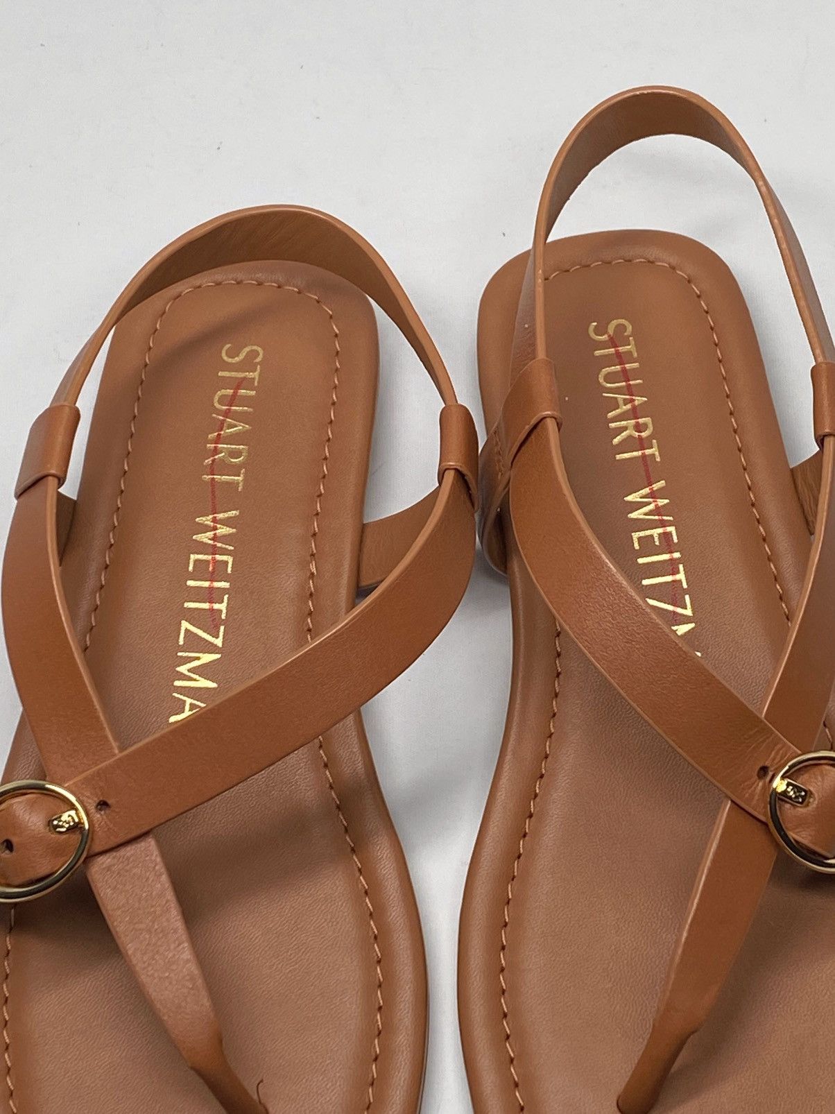 Stuart Weitzman Stuart Weitzman Benni Buckled Thong Sandals size 6 Size US 6 / IT 36 - 7 Thumbnail