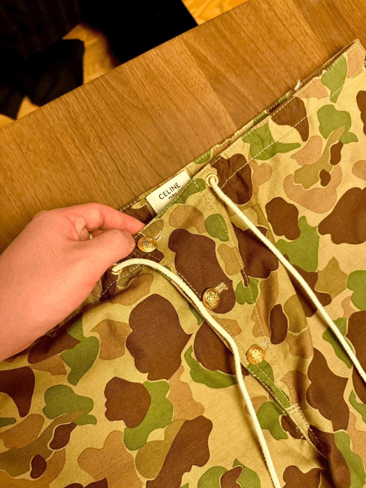 Celine Sz 40 Celine 23SS Camo Sweatpants Size US 32 / EU 48 - 3 Thumbnail
