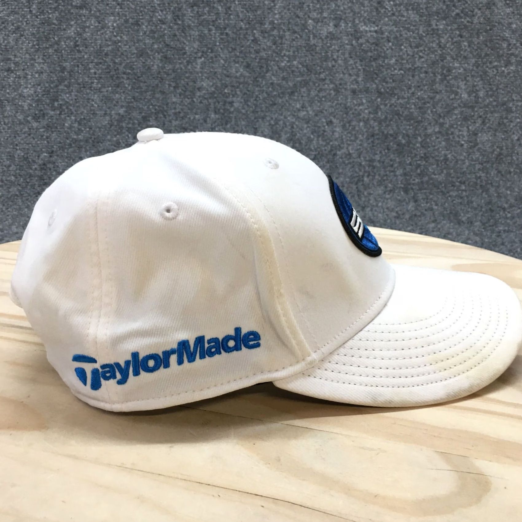 TaylorMade Taylor Made SIM 2 Baseball Cap Hat Mens White OS Curved Brim Embroidered Logo Size ONE SIZE - 6 Thumbnail