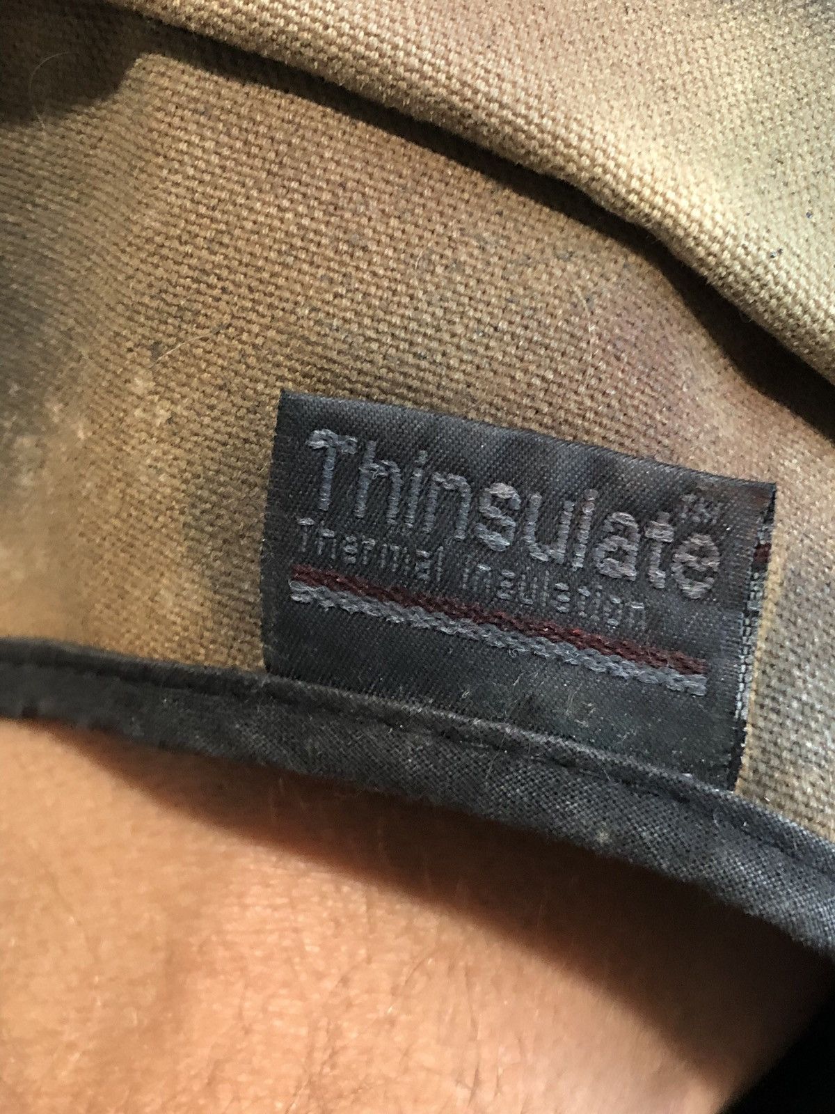 Vintage Vintage Thinsulate Homemade Camo Hunter’s Cap Size ONE SIZE - 5 Thumbnail