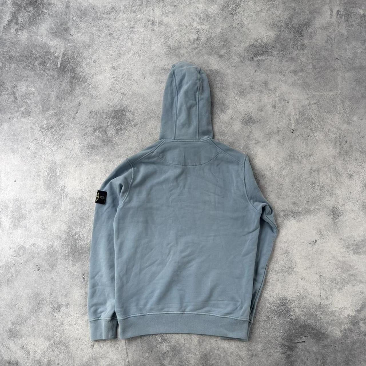 Stone Island Stone island AW22 light blue pullover hoodie Size US M / EU 48-50 / 2 - 5 Thumbnail