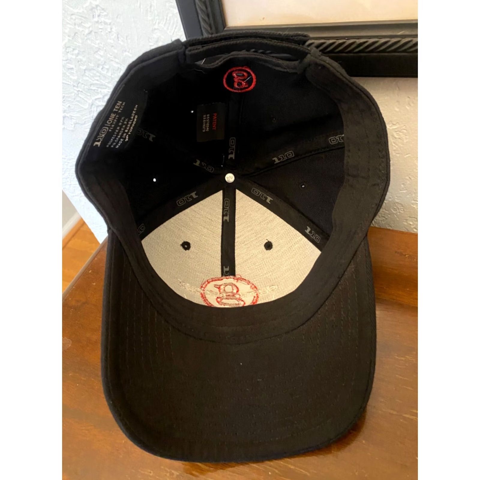 Brooks Garth Brooks World Tour Hat Black Adjustable Dad hat Red Logo Cap Unisex Adults Baseball Cap Twill Theme: Band Mens Adjustable Size Color: Black Size ONE SIZE - 4 Thumbnail