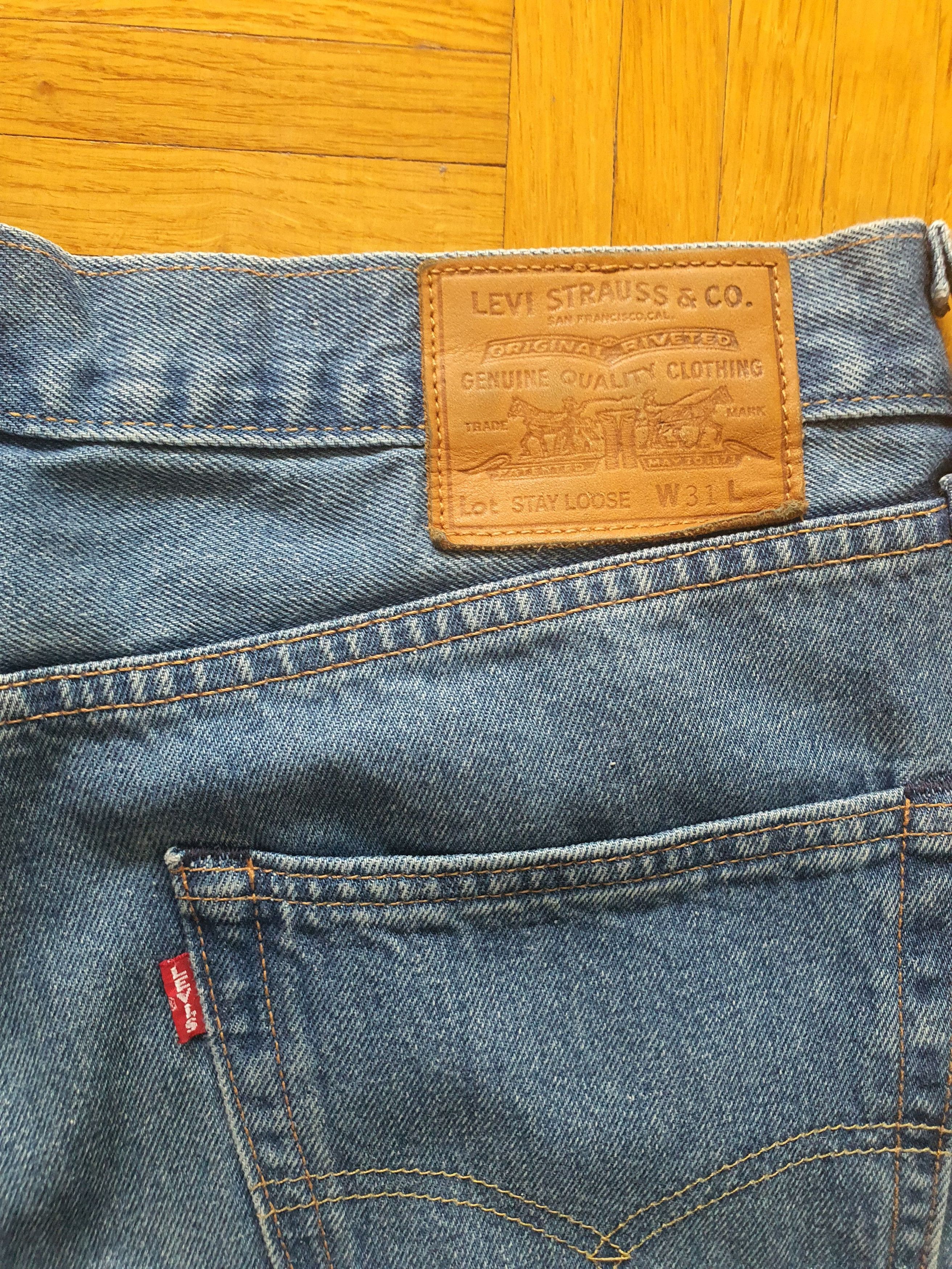 Levi's Vintage Clothing PREMIUM (Big E) Denim Jeans - Mod STAY LOOSE (568) - W31 L27 Size US 31 - 11 Thumbnail