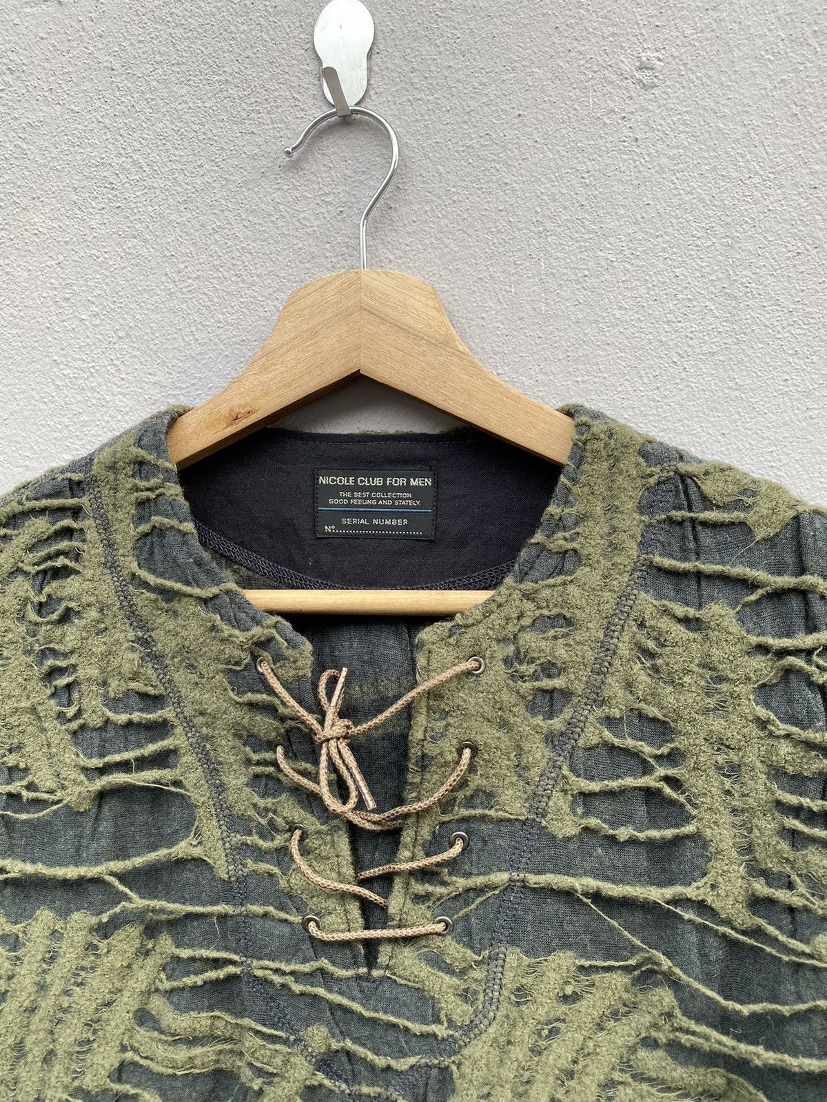 If Six Was Nine × Le Grande Bleu (L.G.B.) × Tete Homme RARE🔥 Nicole Club For Men Spider Web OG Design / Streetwear Size US M / EU 48-50 / 2 - 2 Thumbnail