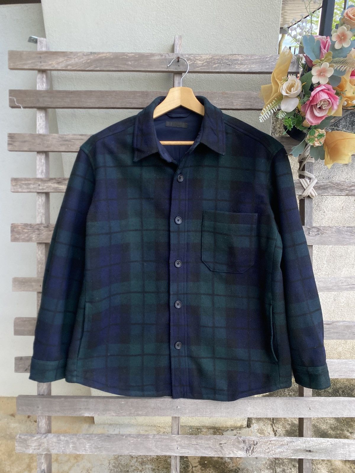 Uniqlo Japanese Brands Uniqlo Flannel Wool Shirt Jacket Size US L / EU 52-54 / 3 - 2 Thumbnail