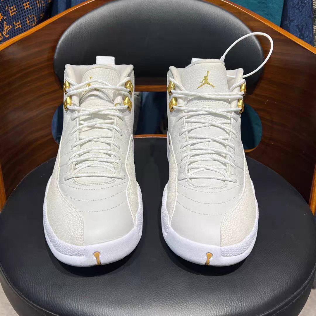 Jordan Brand Air Jordan 12 OVO White Gold K15 Size US 11 / EU 44 - 2 Thumbnail