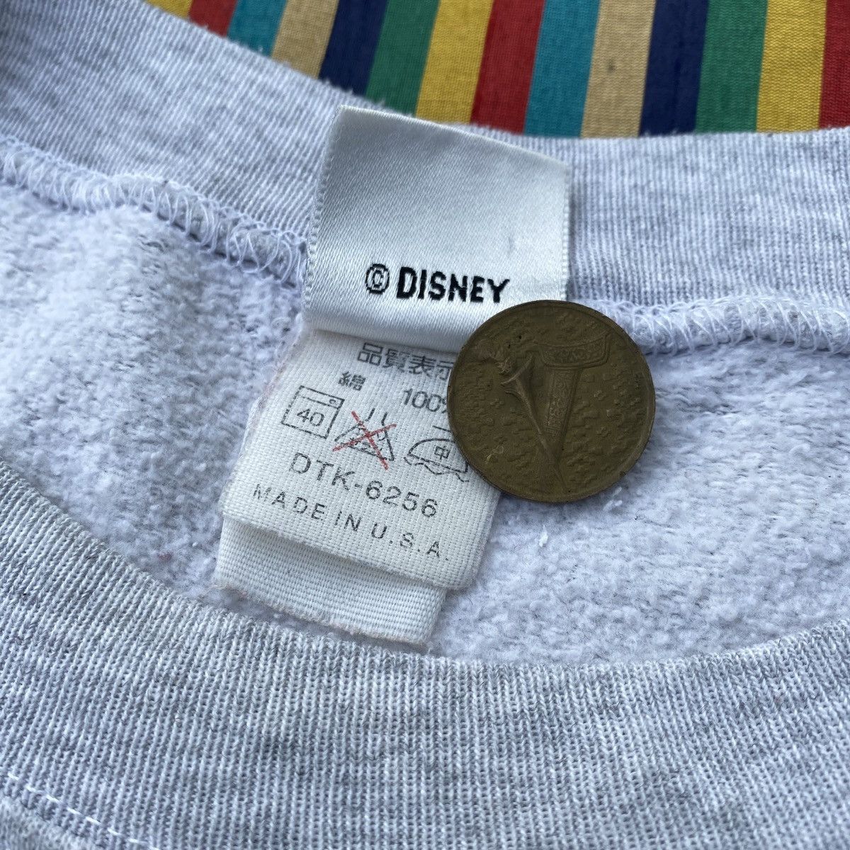 Other Vintage MICKEY MOUSE Disney Cartoon Sweatshirt USA 80s Size US M / EU 48-50 / 2 - 8 Thumbnail