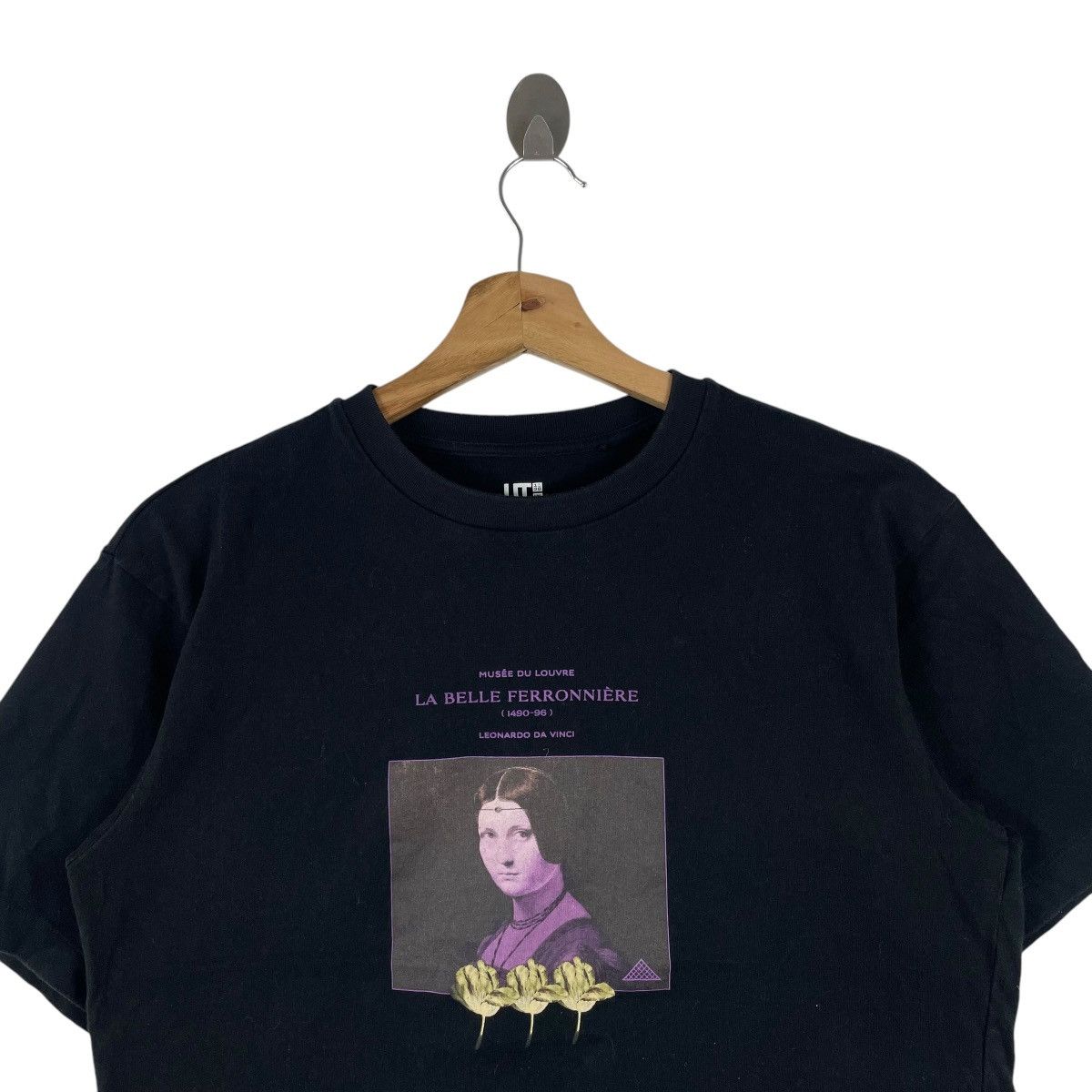 Japanese Brand × Vintage La Belle Ferronnière Louvre Potrait Art Tee Shirt Painting Size US M / EU 48-50 / 2 - 2 Thumbnail