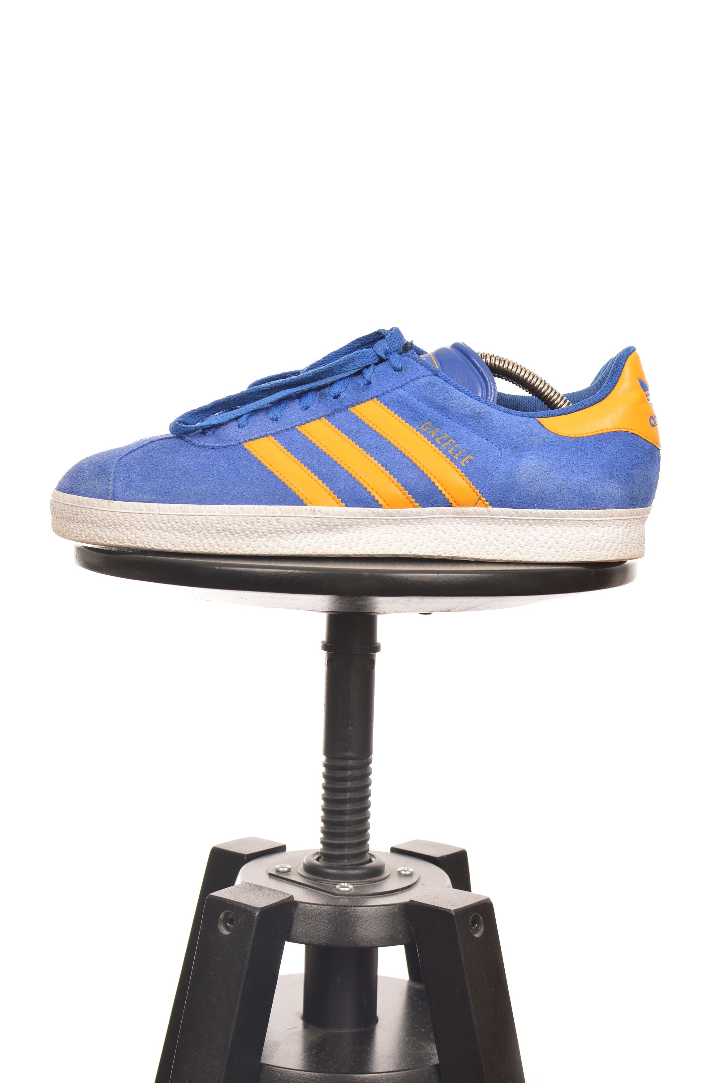 Adidas Adidas Gazelle Blue/Yellow Trainers Sneakers Size US 9.5 / EU 42-43 - 1 Thumbnail