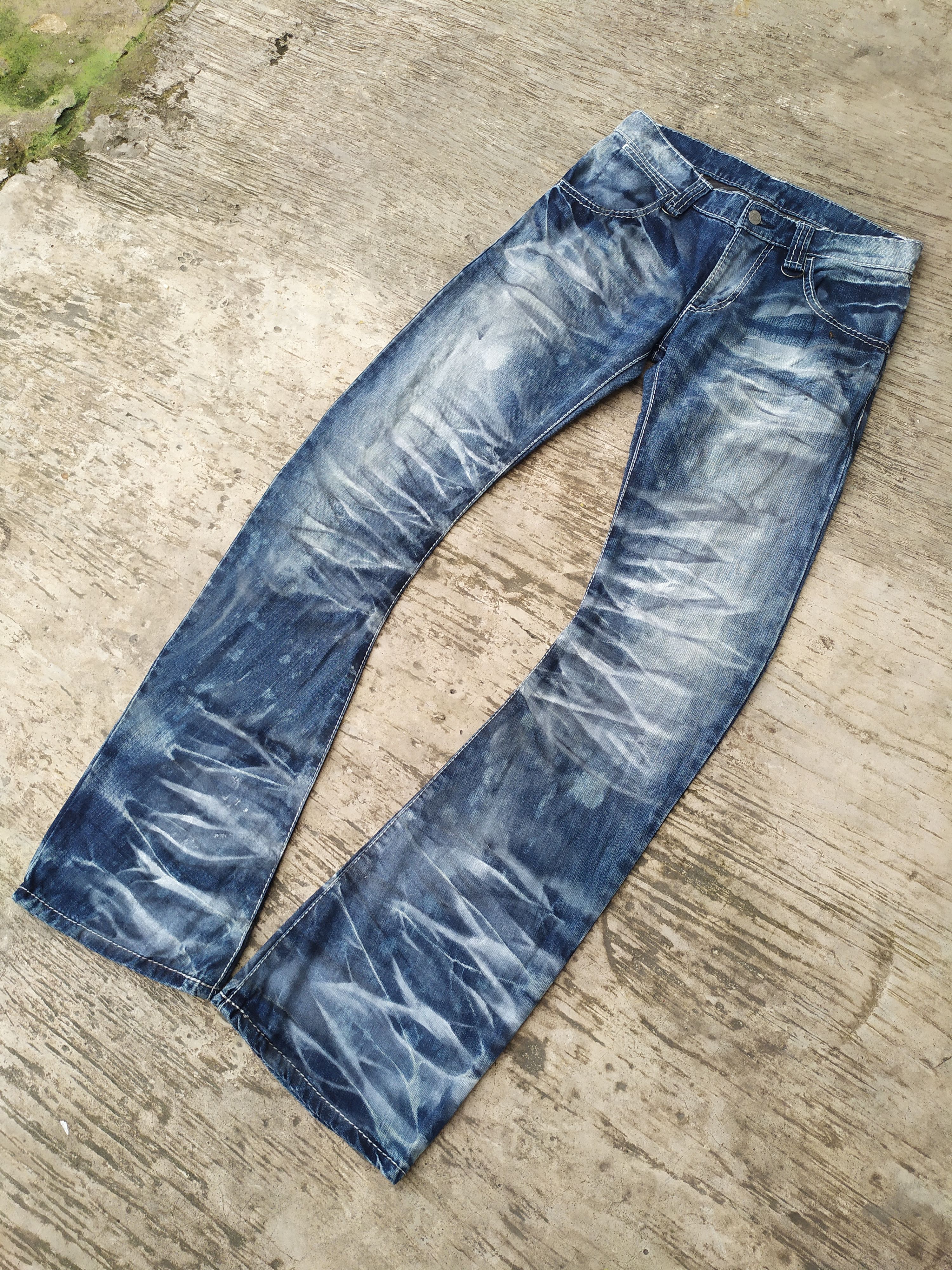 BUFFALO BOBS Buffalo Bobs Clawmark Curve Flare Jeans Size US 30 / EU 46 - 3 Thumbnail