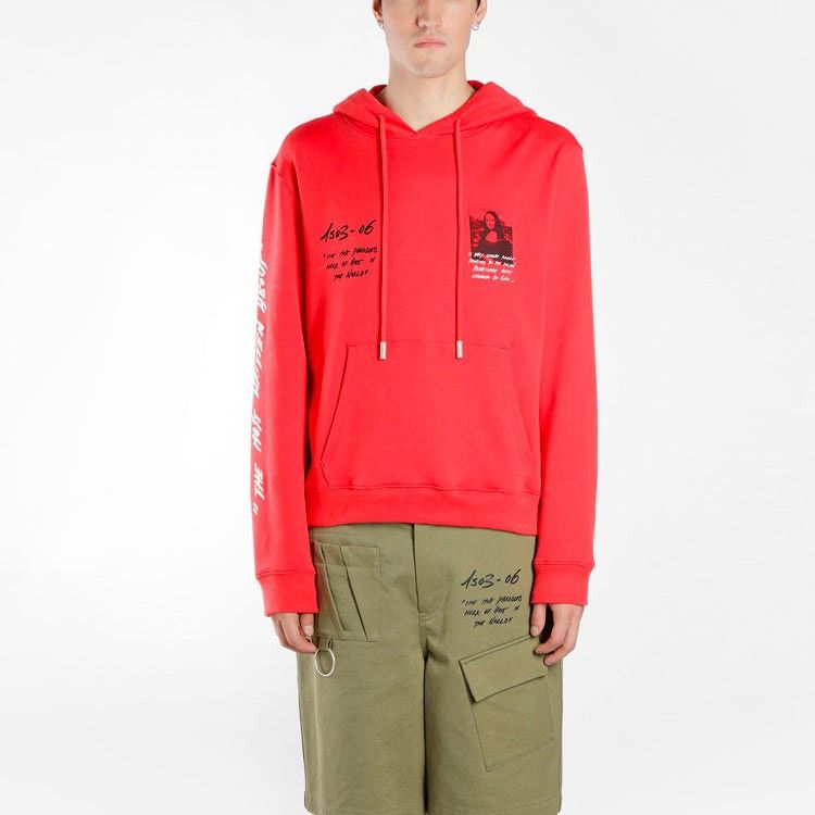 Off-White SS19 Off White - Mona Lisa Hoodie Size US XL / EU 56 / 4 - 20 Thumbnail