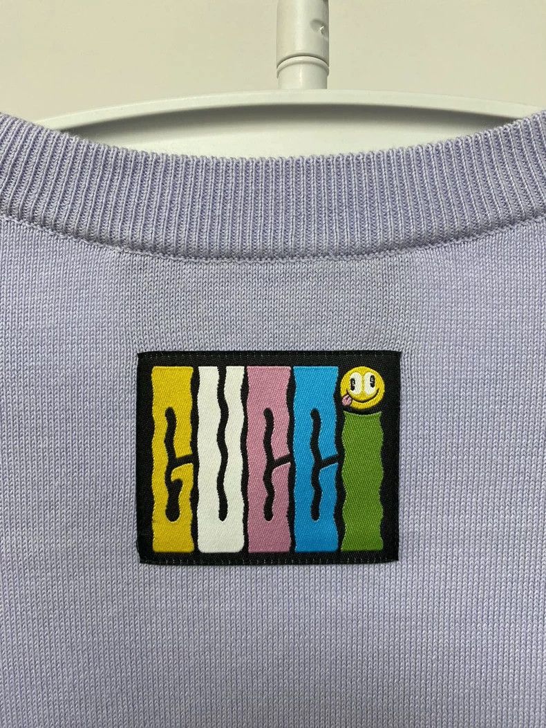 Gucci Gucci FW24 Cartoon Logo Letter Pattern Embroidery Round Nec Size US XS / EU 42 / 0 - 3 Thumbnail