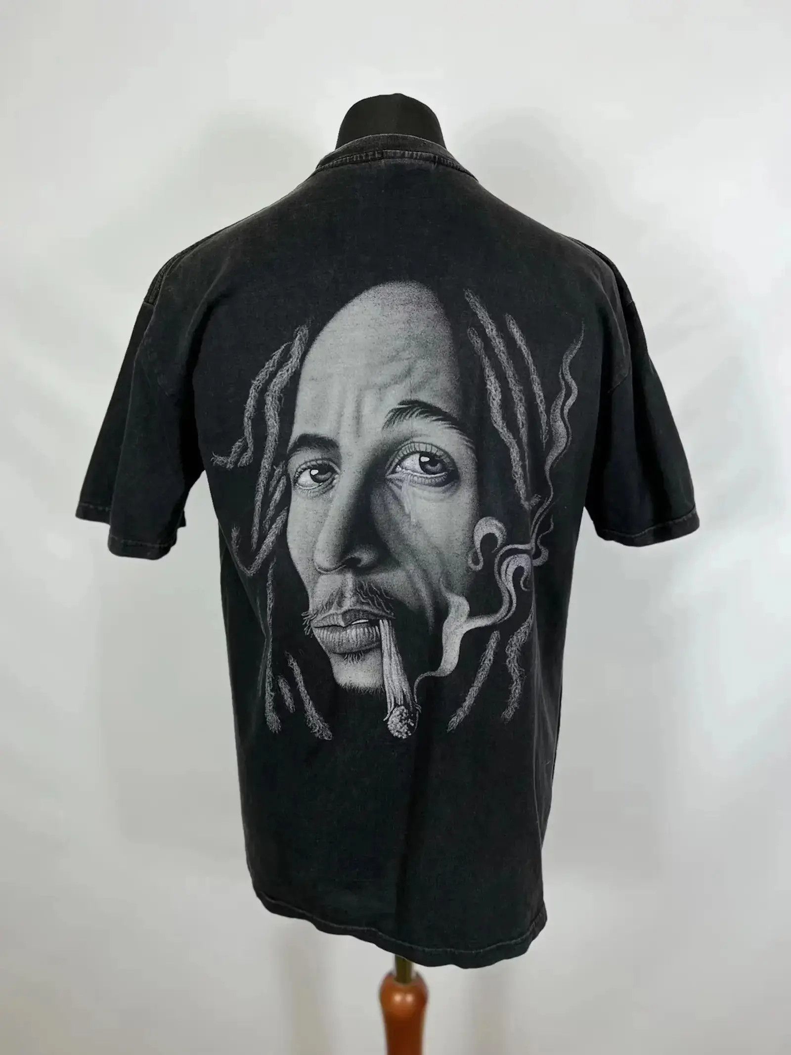 Bob Marley × Vintage Vintage Bob Marley T-shirt Size US XL / EU 56 / 4 - 2 Thumbnail