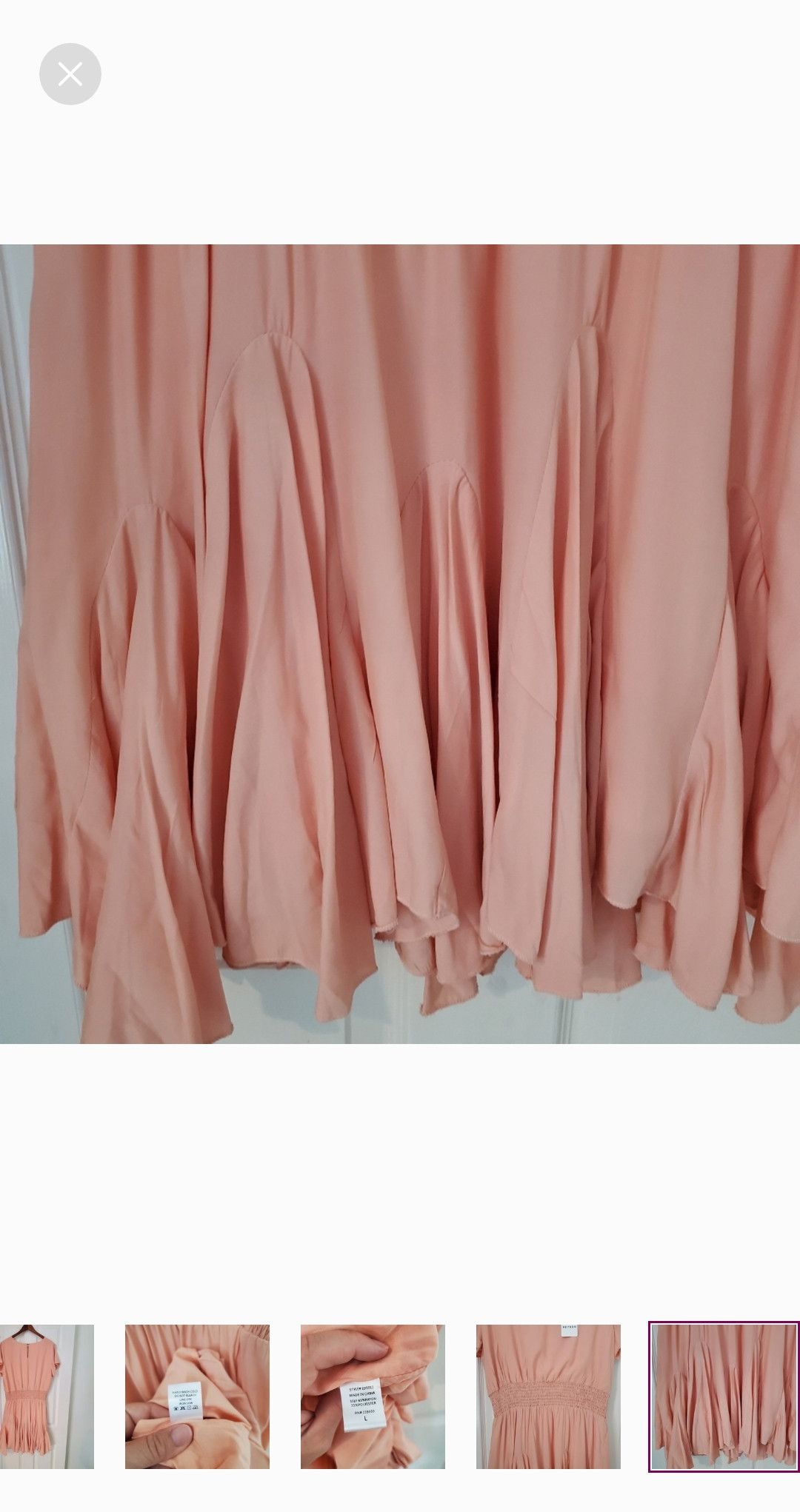 Other Heyson Pink Short Sleeve Flowy Dress SZ:L Size L / US 10 / IT 46 - 7 Thumbnail