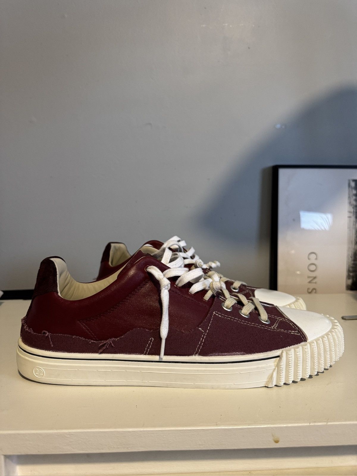 Maison Margiela Margiela Gats Evolution Sneakers Low Top Size 12 Men’s Size US 12 / EU 45 - 2 Thumbnail