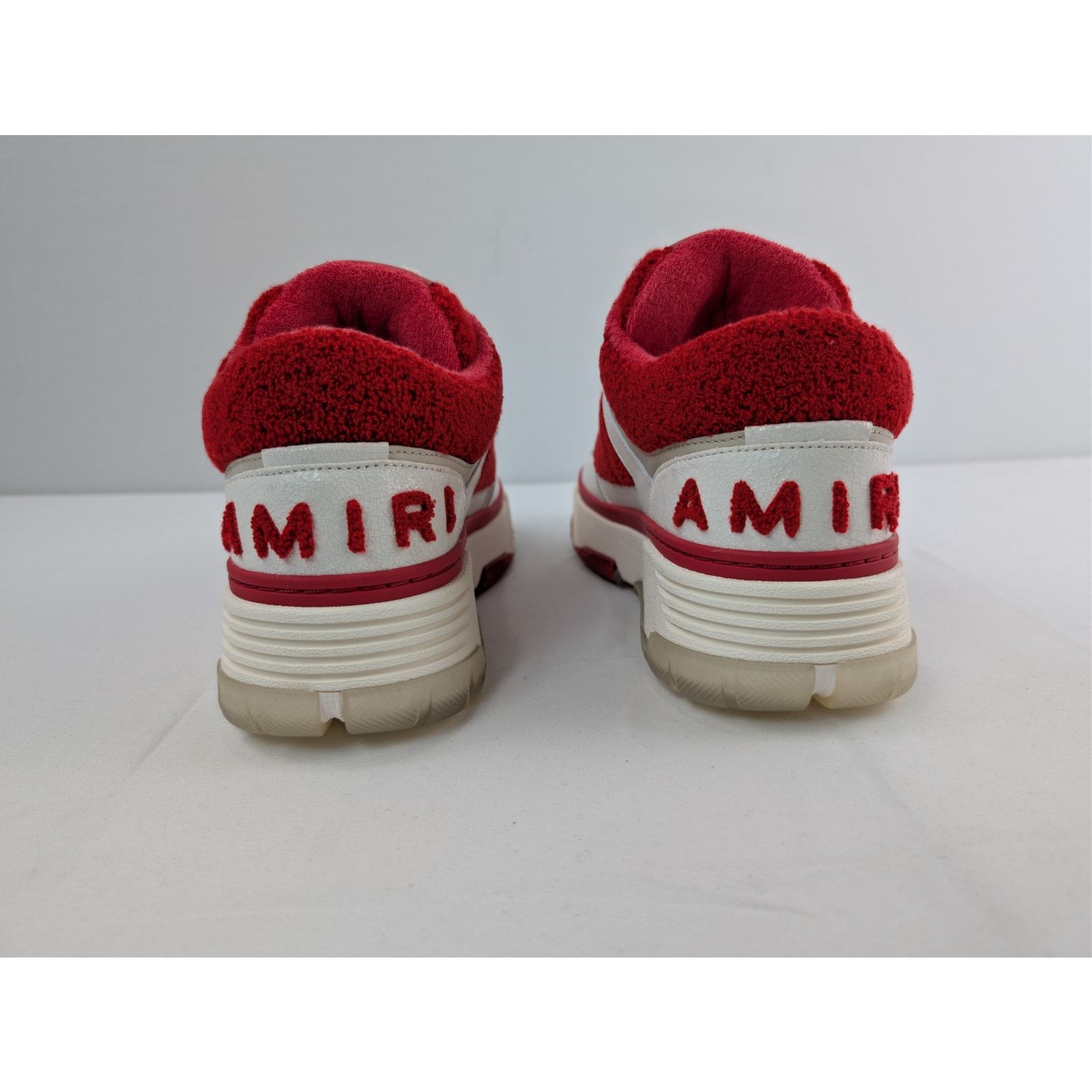 Amiri o1rshd1 Q:2 / Varsity MA-1 Sneakers in Red 40 Size US 7 / EU 40 - 9 Thumbnail
