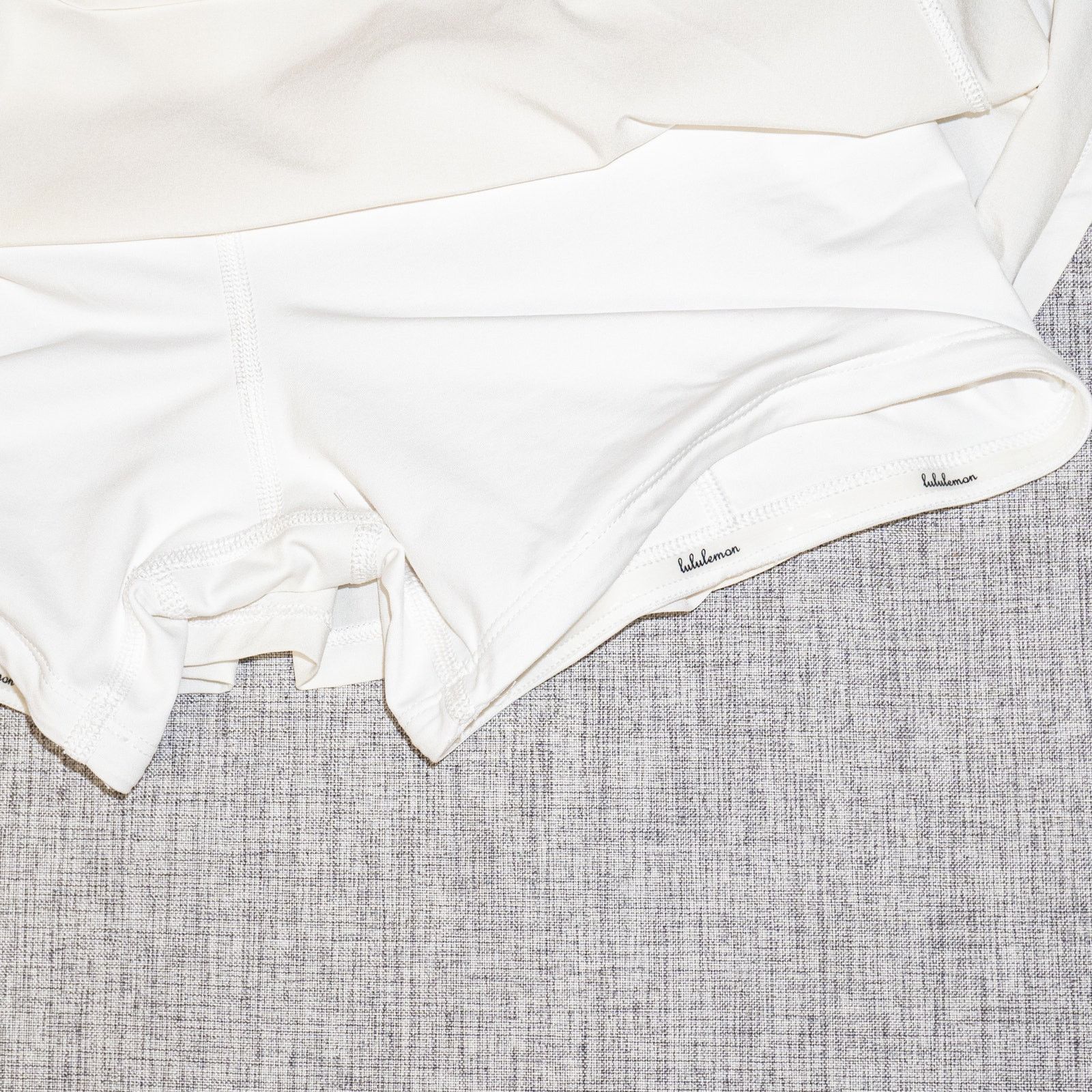 Lululemon Lululemon Run Speed Skirt Skorts in White pleated back 4 Size 27" / US 4 / IT 40 - 4 Thumbnail