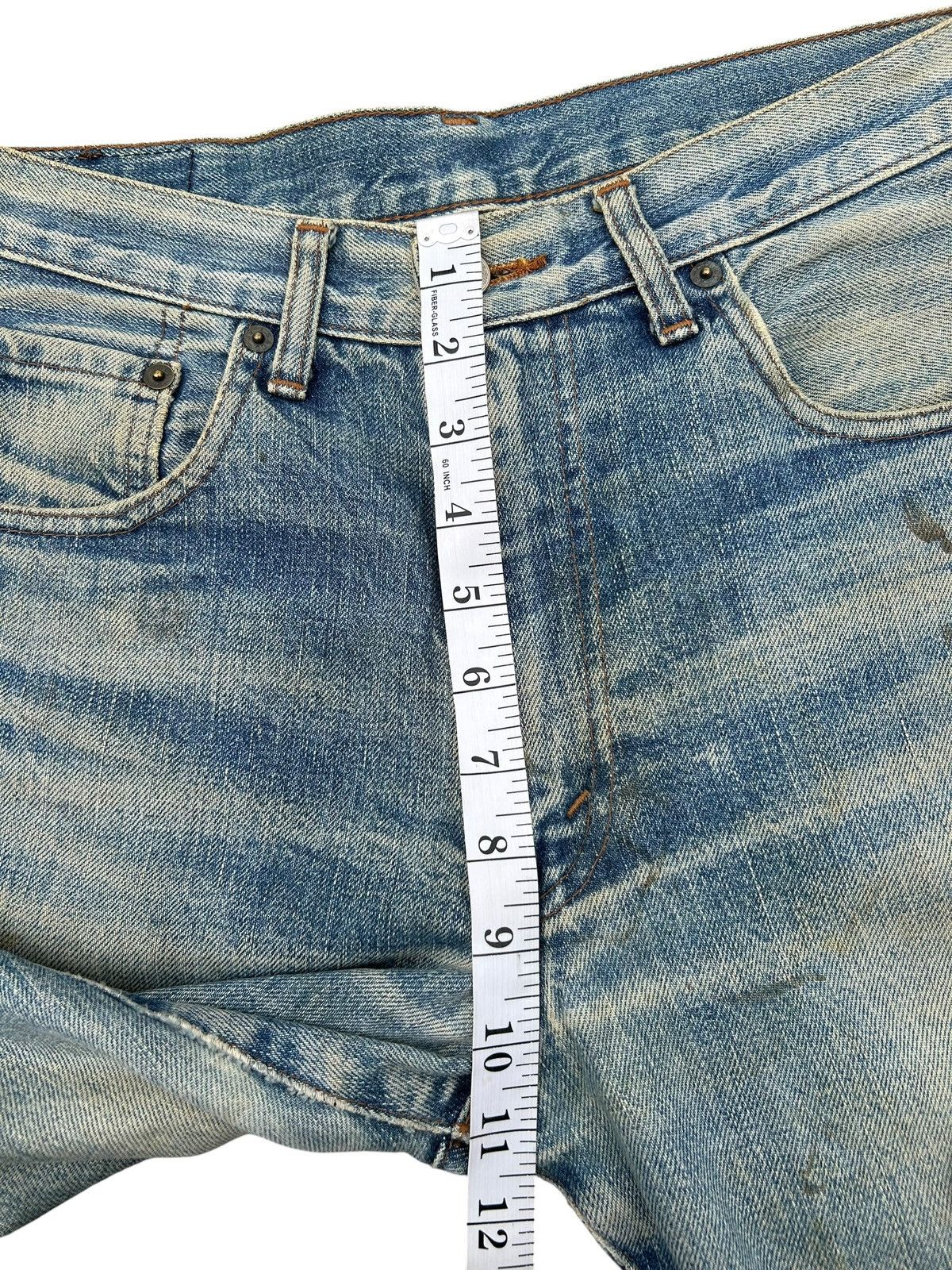 Kapital Thrashed Vintage Levis Big E Selvedge Denim Jeans Size US 29 - 16 Thumbnail