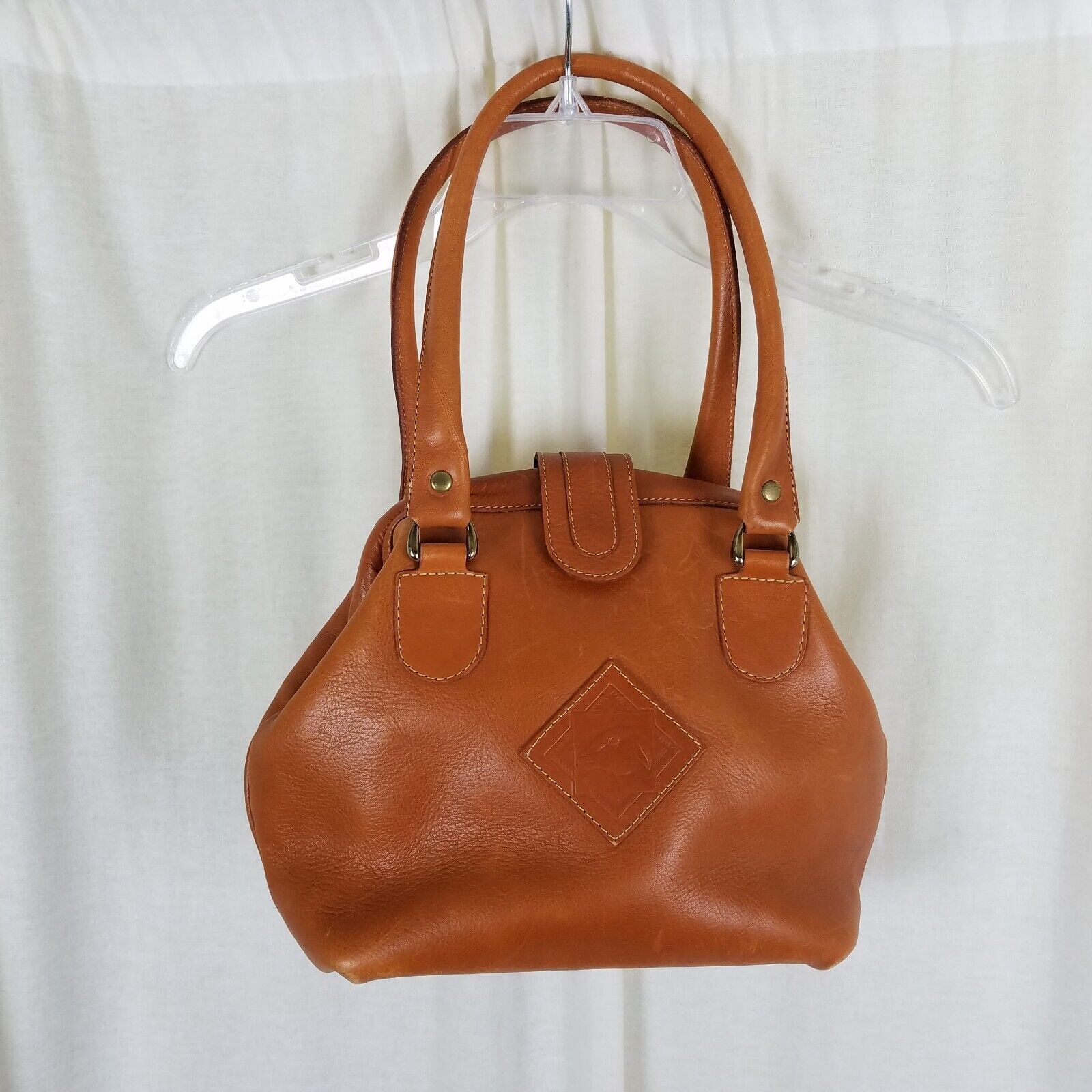 Vintage Vintage Katherine Ward Leather Tote Dr Style Bag Purse USA Size ONE SIZE - 1 Thumbnail