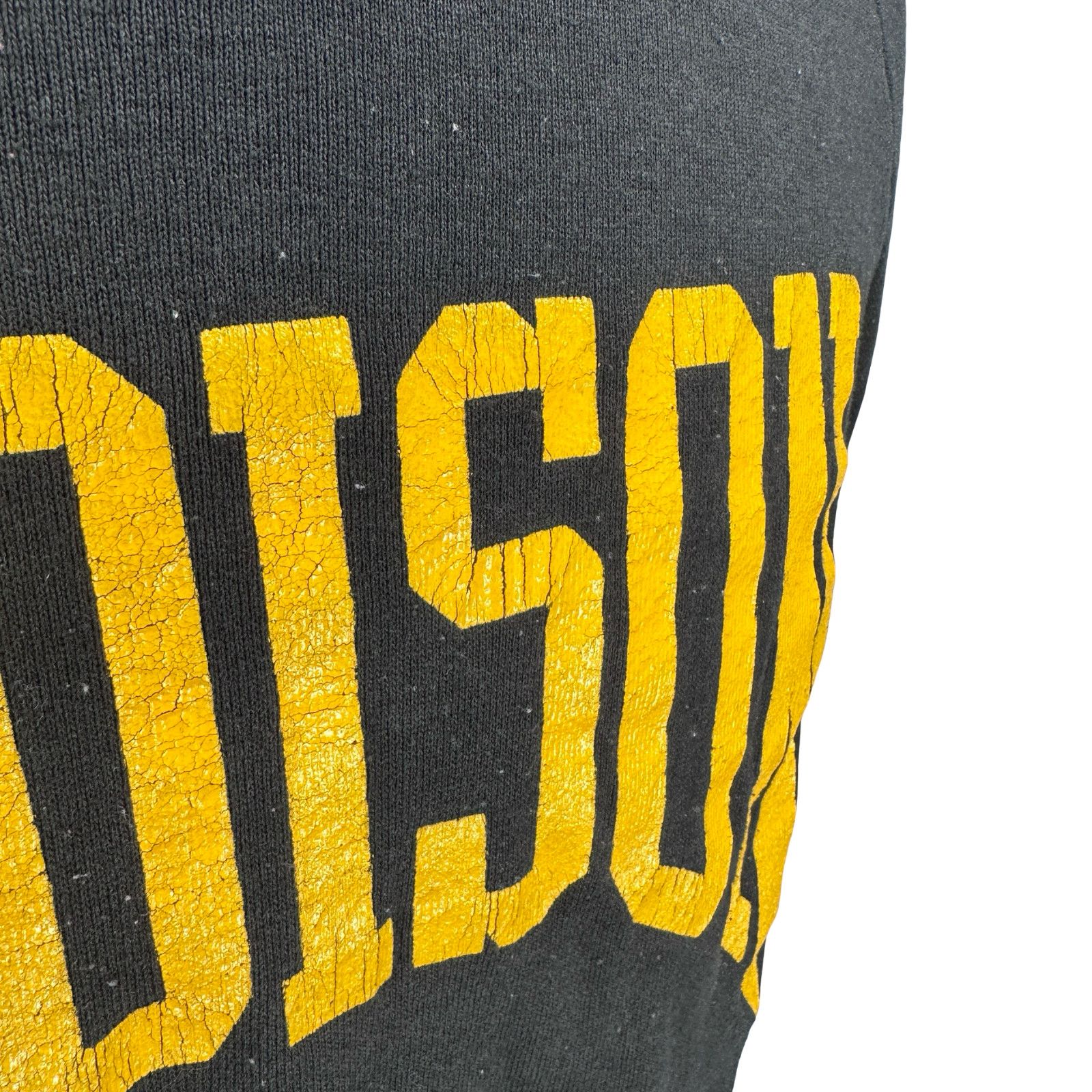 Jerzees Vintage Madison Sweatshirt Men’s XL Black Yellow Jerzees Tag Size US XL / EU 56 / 4 - 11 Thumbnail