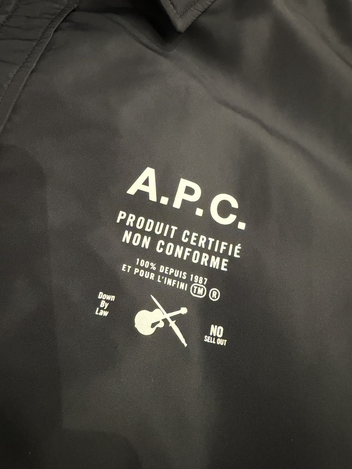 A.P.C. APC Coach Jacket sz: XXL Size US XXL / EU 58 / 5 - 4 Thumbnail