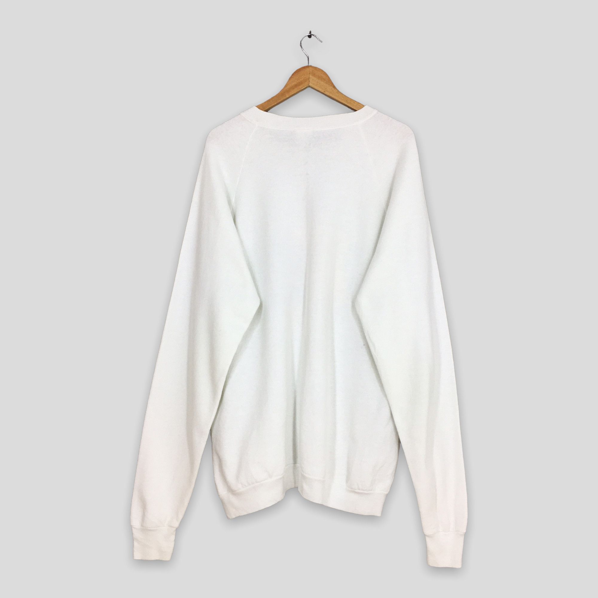 Vintage Vintage 90s Desert Storm White Sweatshirt XXLarge Size US XXL / EU 58 / 5 - 6 Thumbnail
