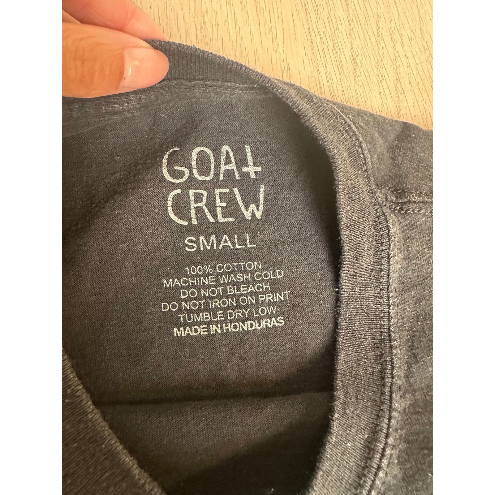 GOAT Crew Goat Crew Anime Black Cotton Anime T-Shirt Size S - MINT Size US S / EU 44-46 / 1 - 6 Thumbnail