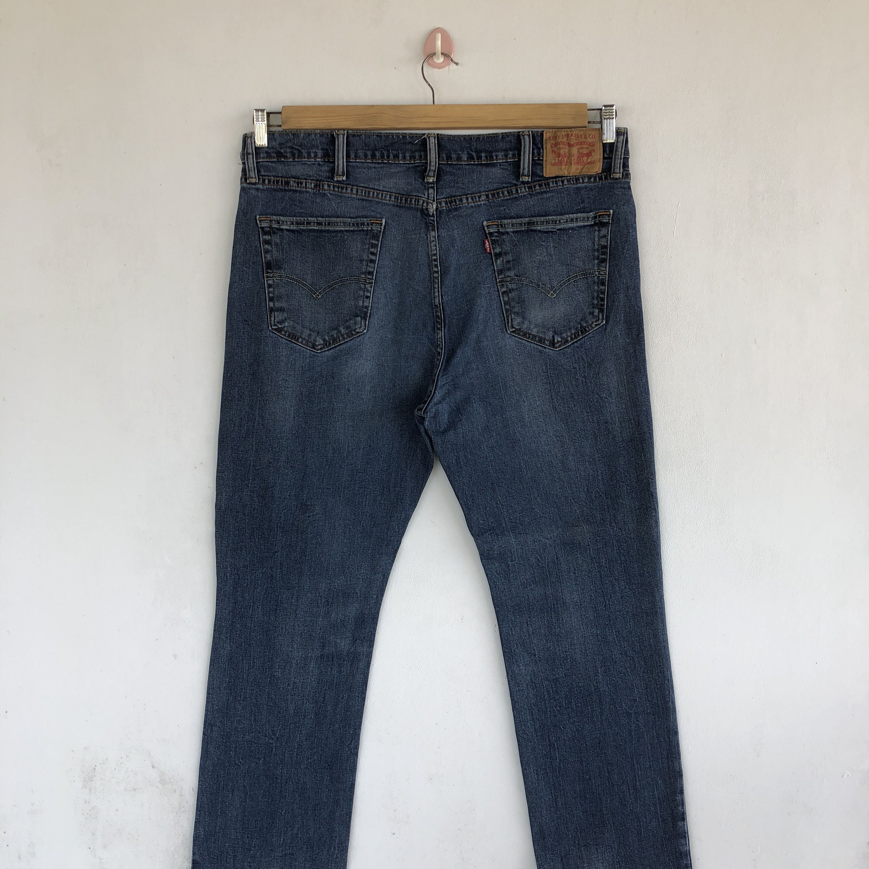 Levi's Vintage Y2K Levis Faded Jeans Levi's 514 Light Wash Denim Size US 38 / EU 54 - 4 Thumbnail